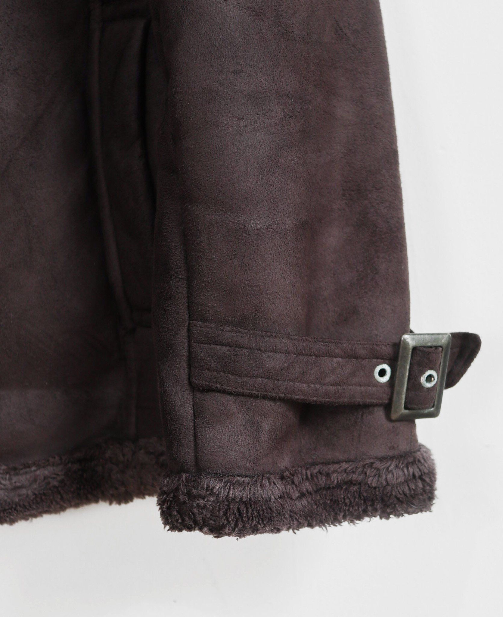 11.22.23 - VTG SHEARLING LINED SUEDE MOTOR JACKET - OPEN DICH