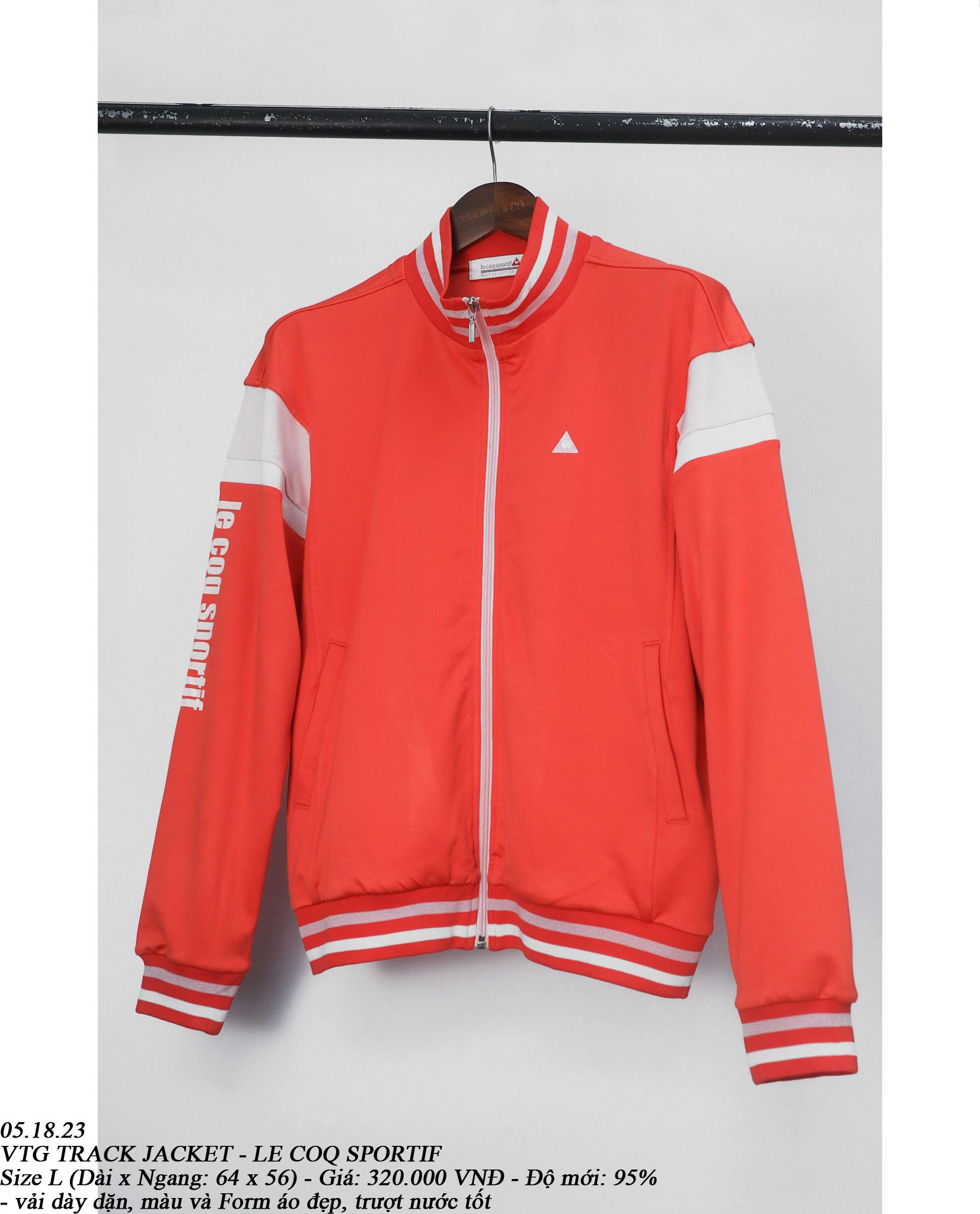 05.18.23 - VTG TRACK JACKET - LE COQ SPORTIF