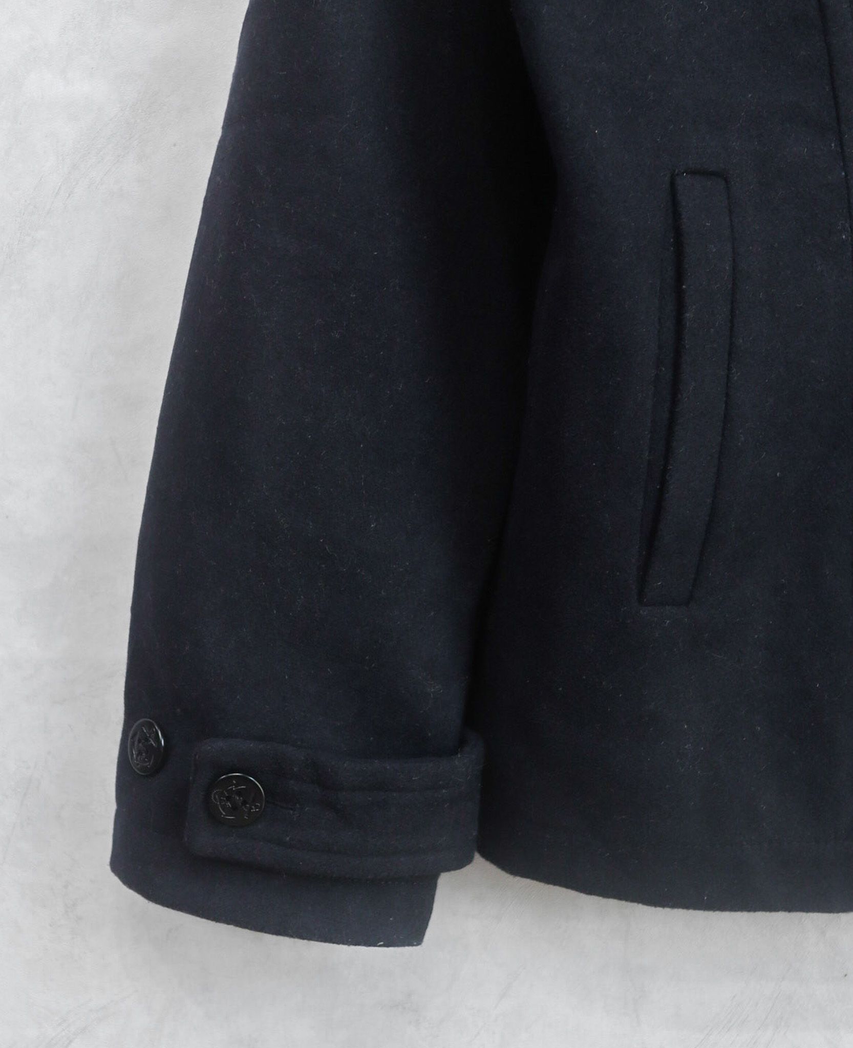 03.27.24 - VTG WOOL PEACOAT JACKET - NOTA BENE