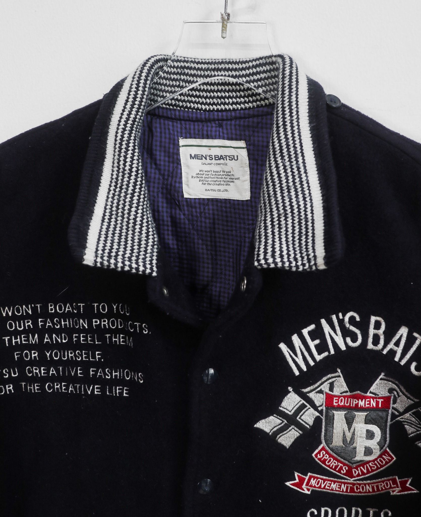 11.22.23 - VTG WOOL VARSITY JACKET - MEN'S BA-TSU