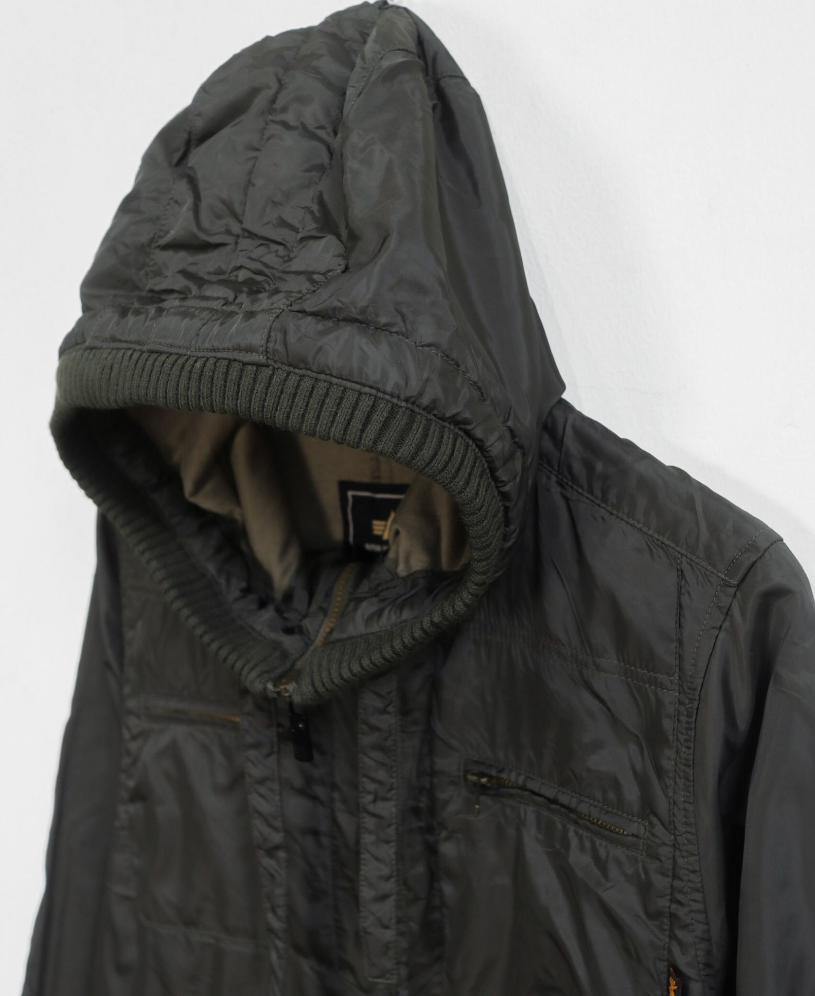 11.22.23 - VTG NYLON WINDBREAKER JACKET - ALPHA INDUSTRIES