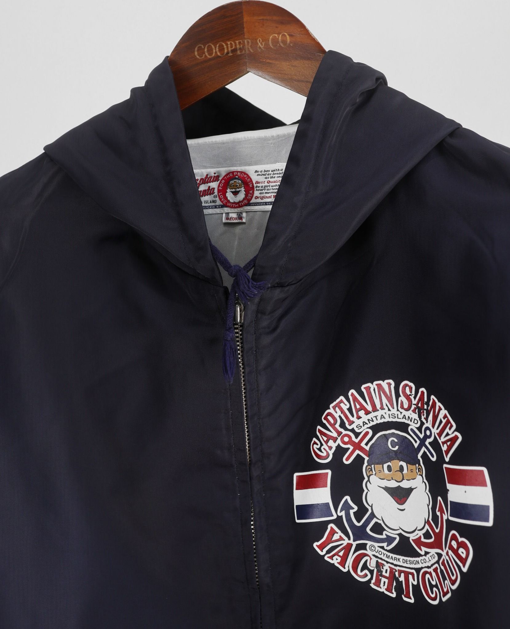 07.16.23 - VTG WINDBREAKER JACKET - CAPTAIN SANTA