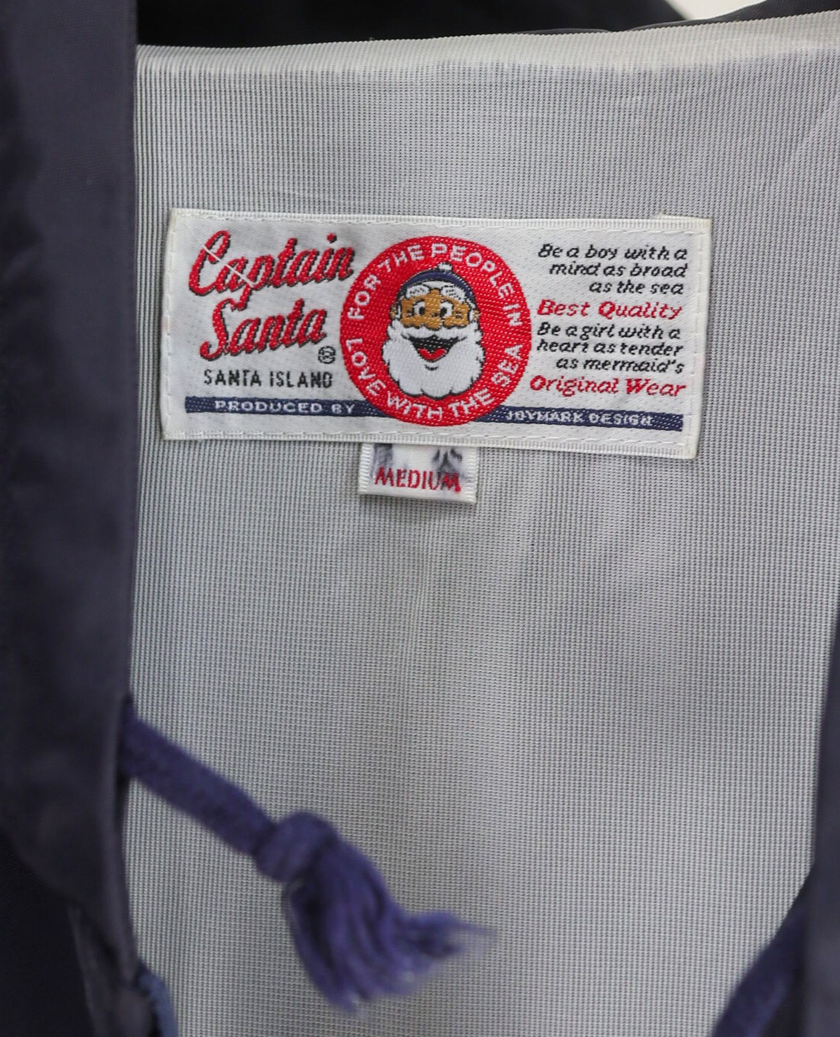 07.16.23 - VTG WINDBREAKER JACKET - CAPTAIN SANTA