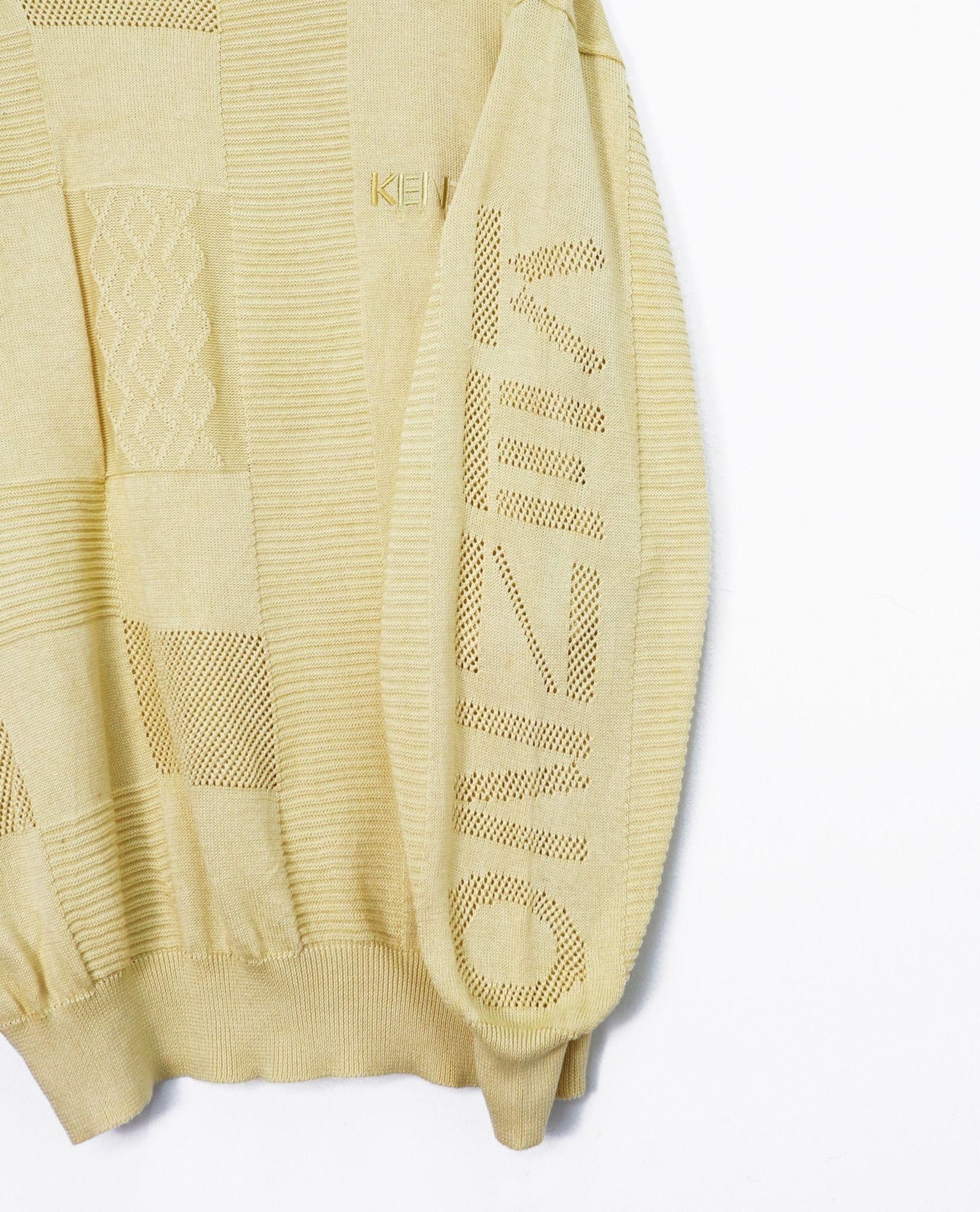 11.12.22 - VTG KNIT SWEATSHIRT - KENZO GOLF 90s