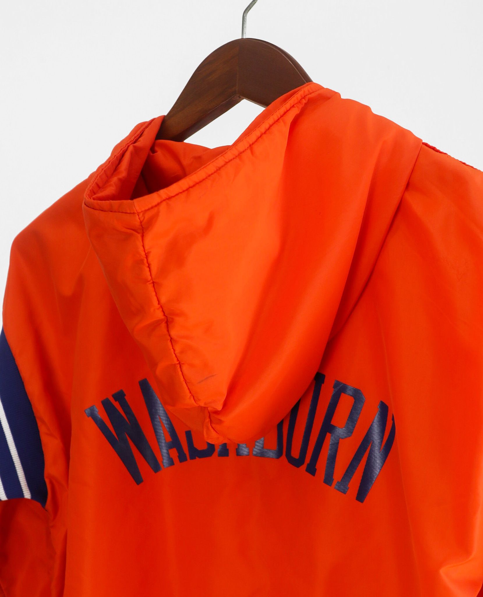 07.16.23 - VTG QUARTER ZIP BASEBALL JACKET - RUSSELL ATHLETIC