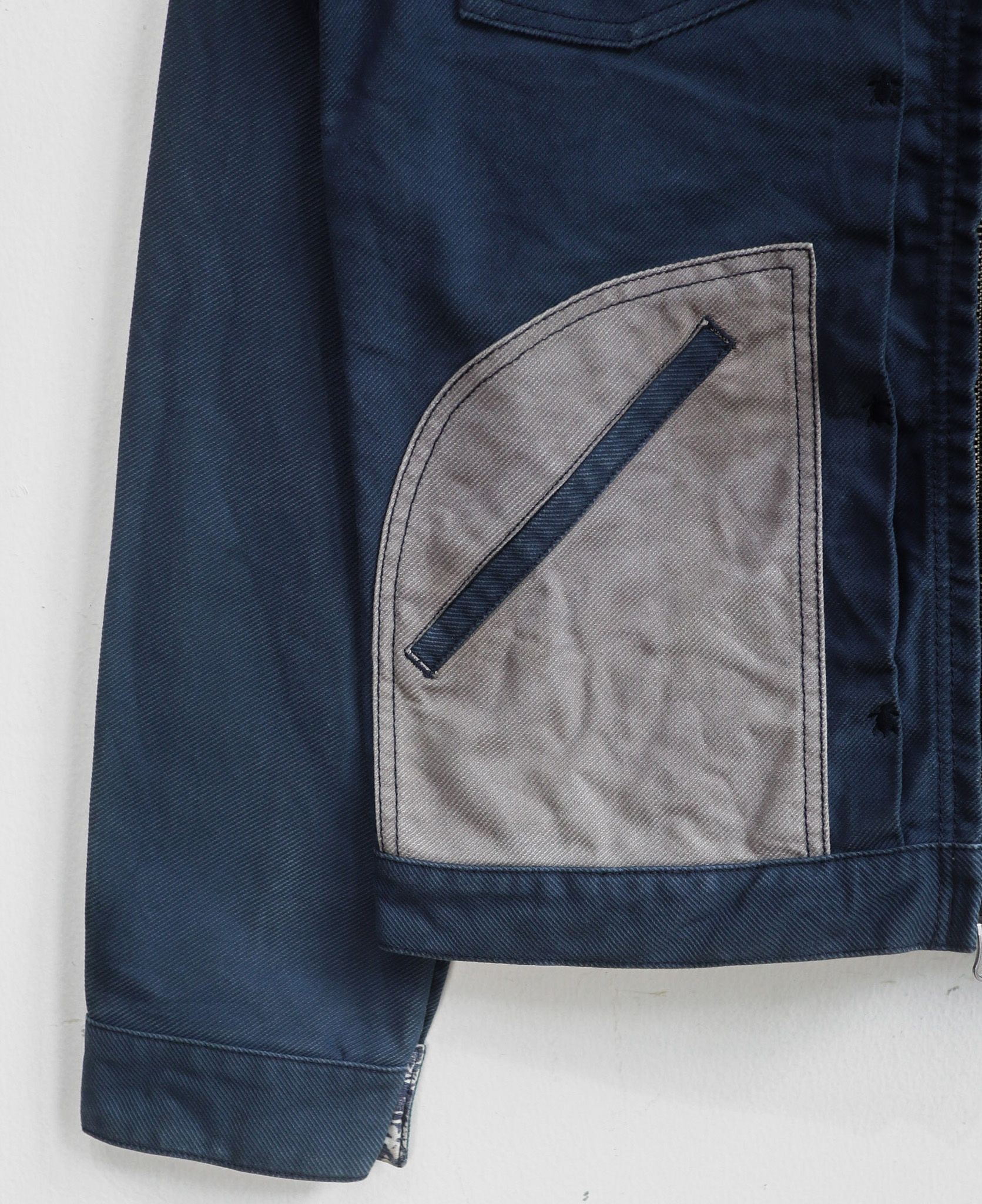11.28.23 - VTG CROPPED DENIM WORK JACKET - REYN SPOONER