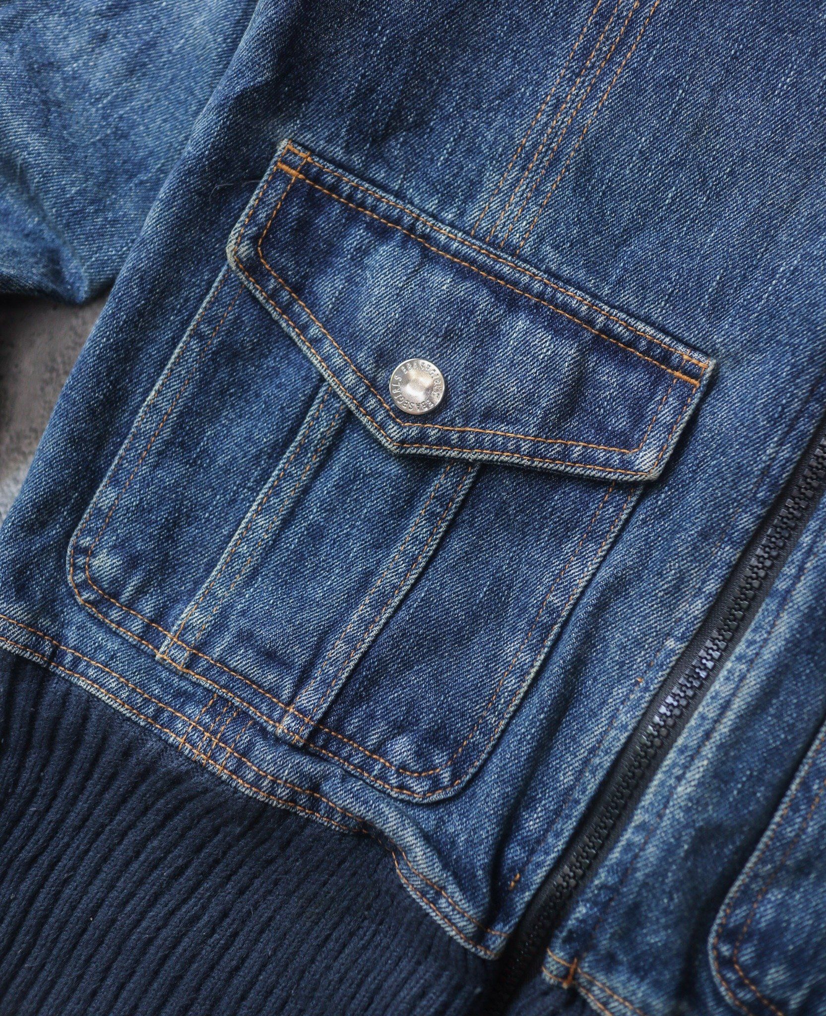 03.31.24 - VTG BLOUSON DENIM JACKET - 3BASE