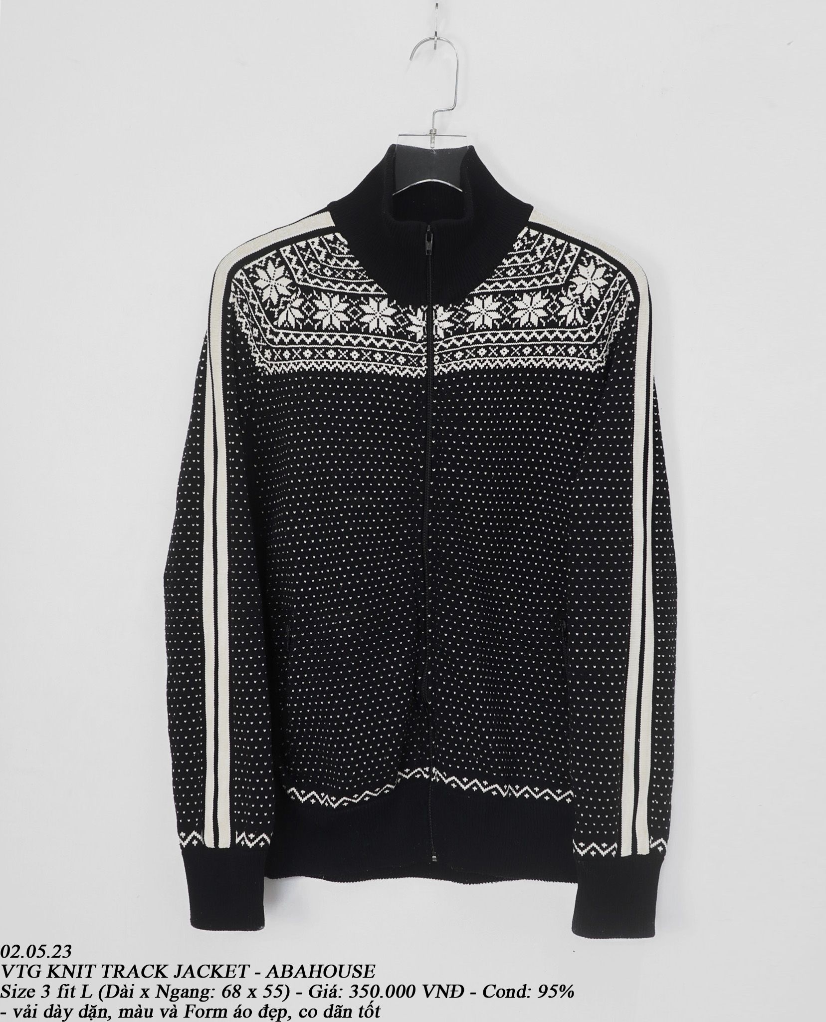 02.05.23 - VTG KNIT TRACK JACKET - ABAHOUSE