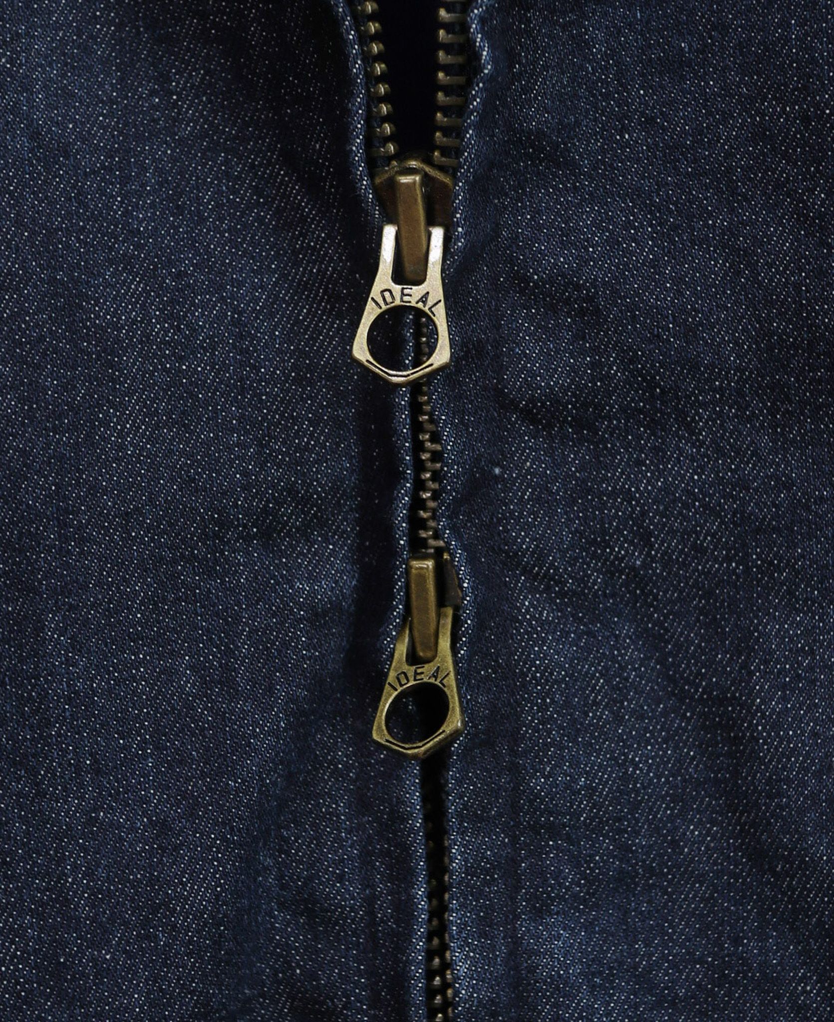 11.28.23 - VTG DENIM BOMBER JACKET - KNACKERED
