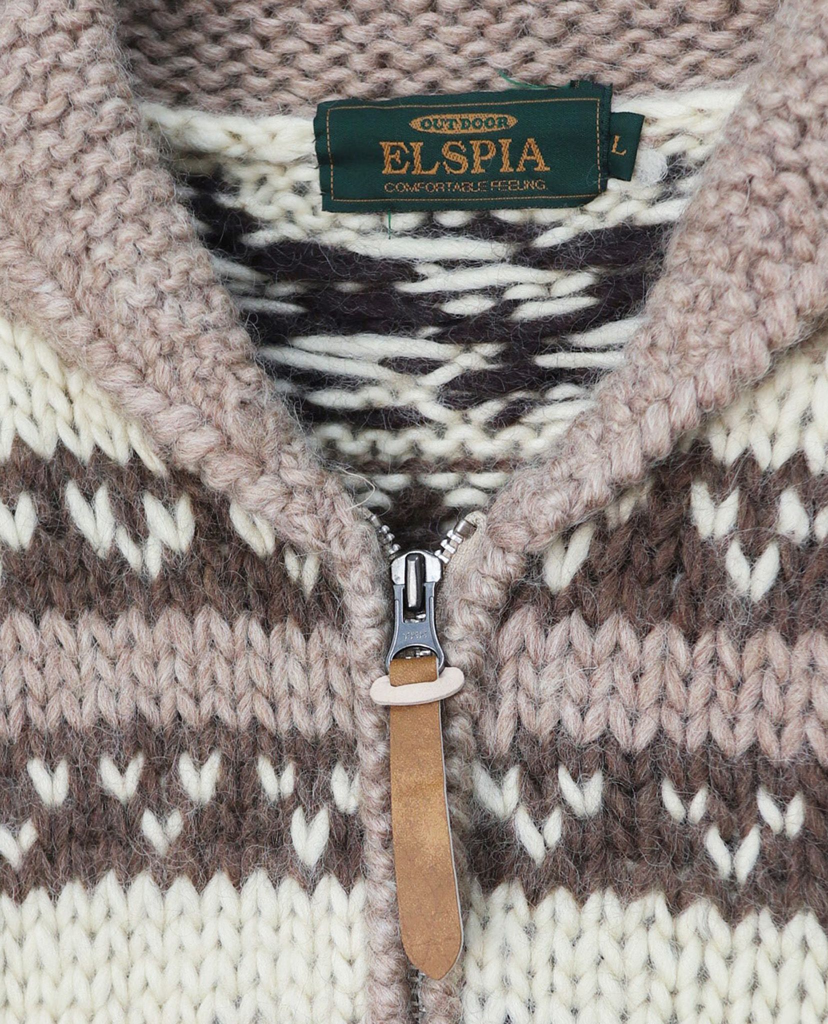 02.05.23 - VTG KNIT BLOUSON JACKET - ELSPIA