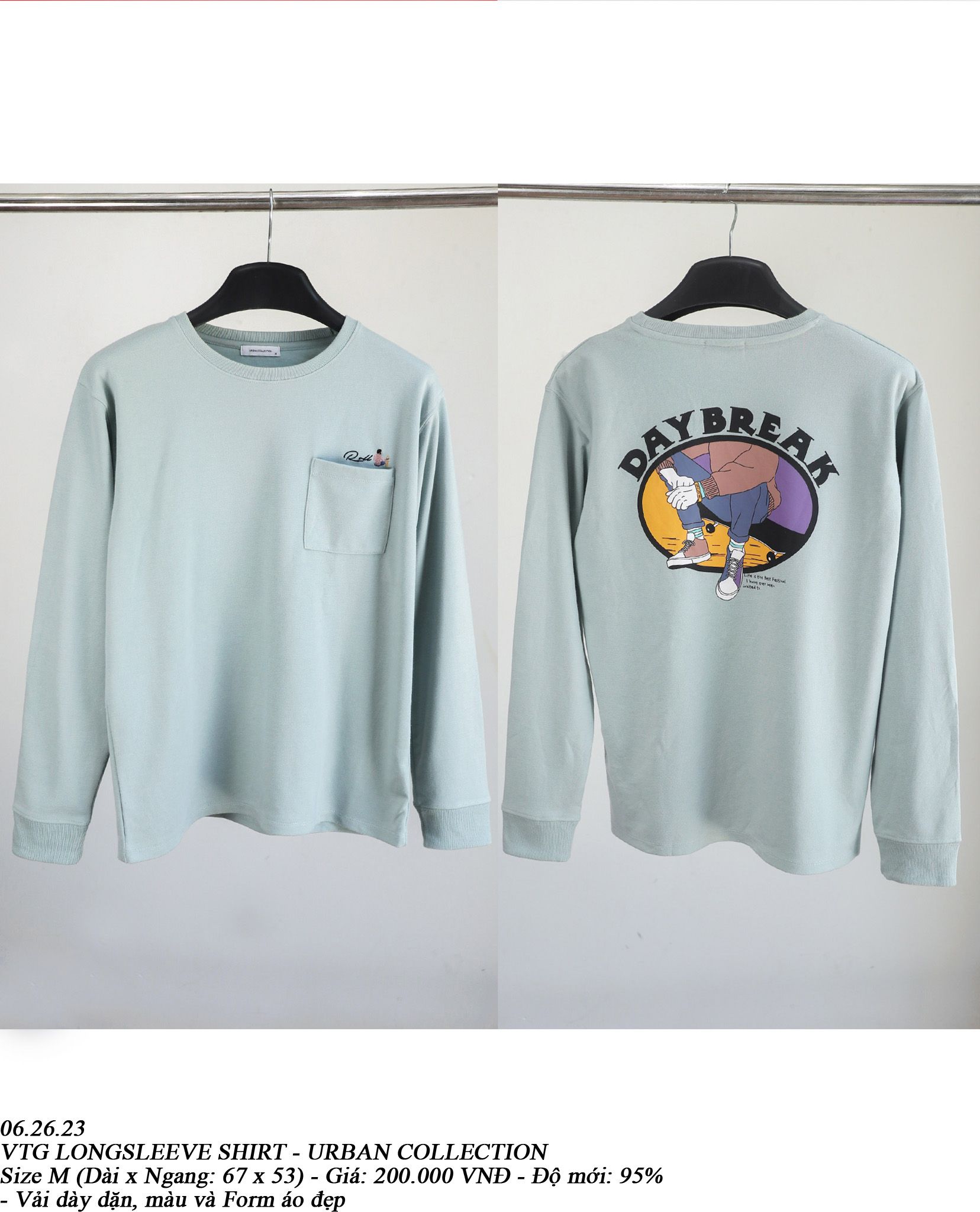 06.26.23 - VTG LONGSLEEVE SHIRT - URBAN COLLECTION