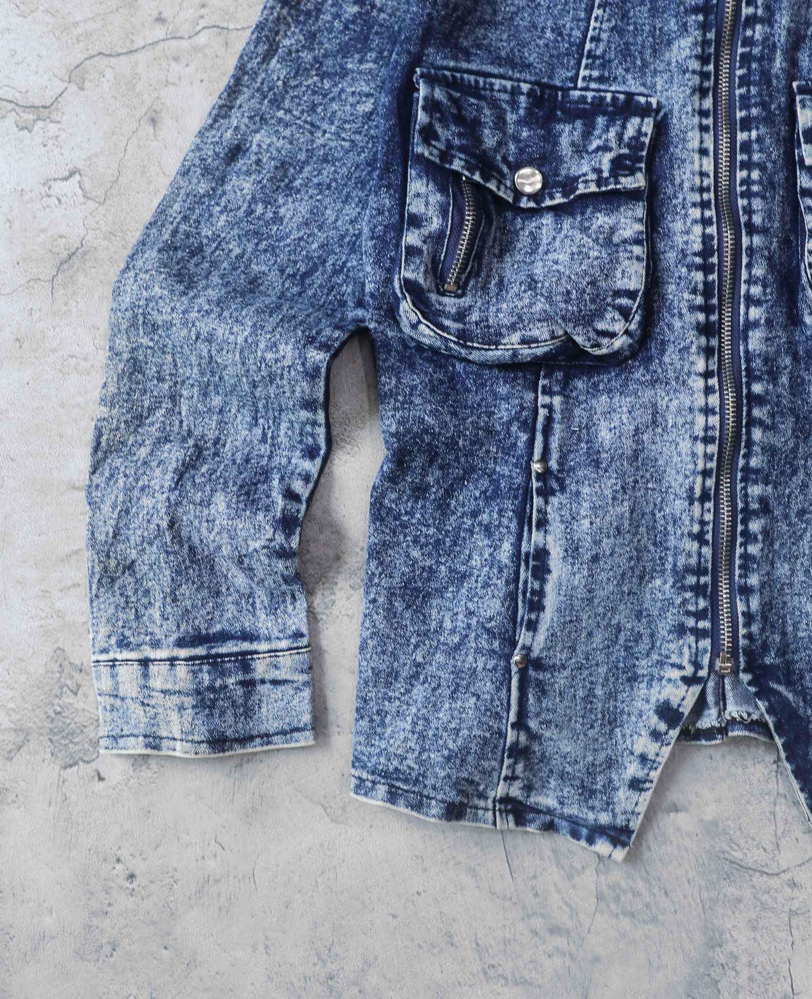 03.31.24 - VTG CROPPED DENIM BLOUSON JACKET