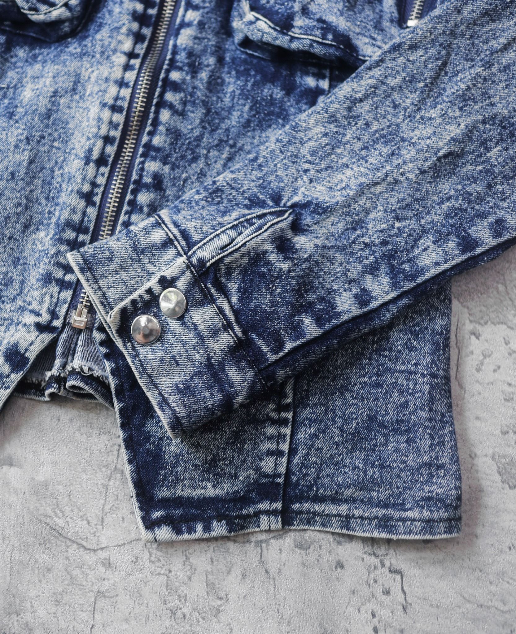03.31.24 - VTG CROPPED DENIM BLOUSON JACKET