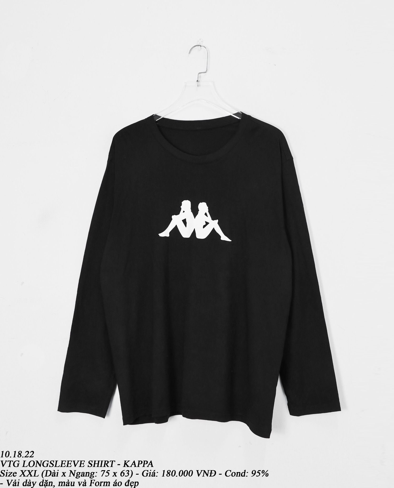 10.18.22 - VTG LONGSLEEVE SHIRT - KAPPA