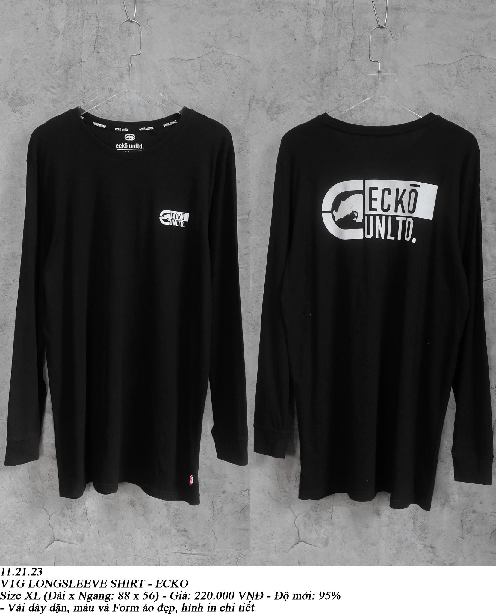 11.21.23 - VTG LONGSLEEVE SHIRT - ECKO