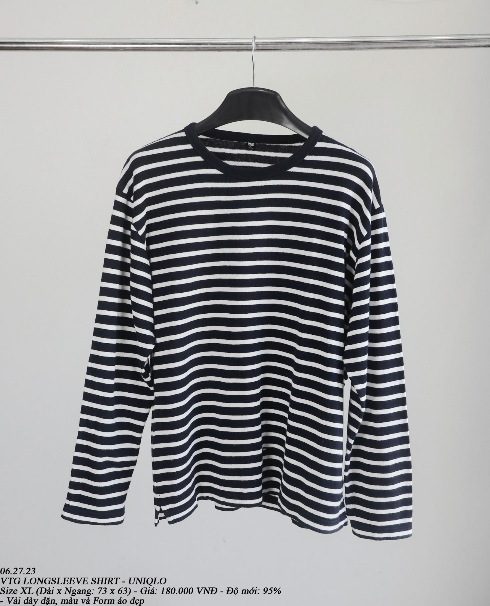06.26.23 - VTG LONGSLEEVE SHIRT - UNIQLO