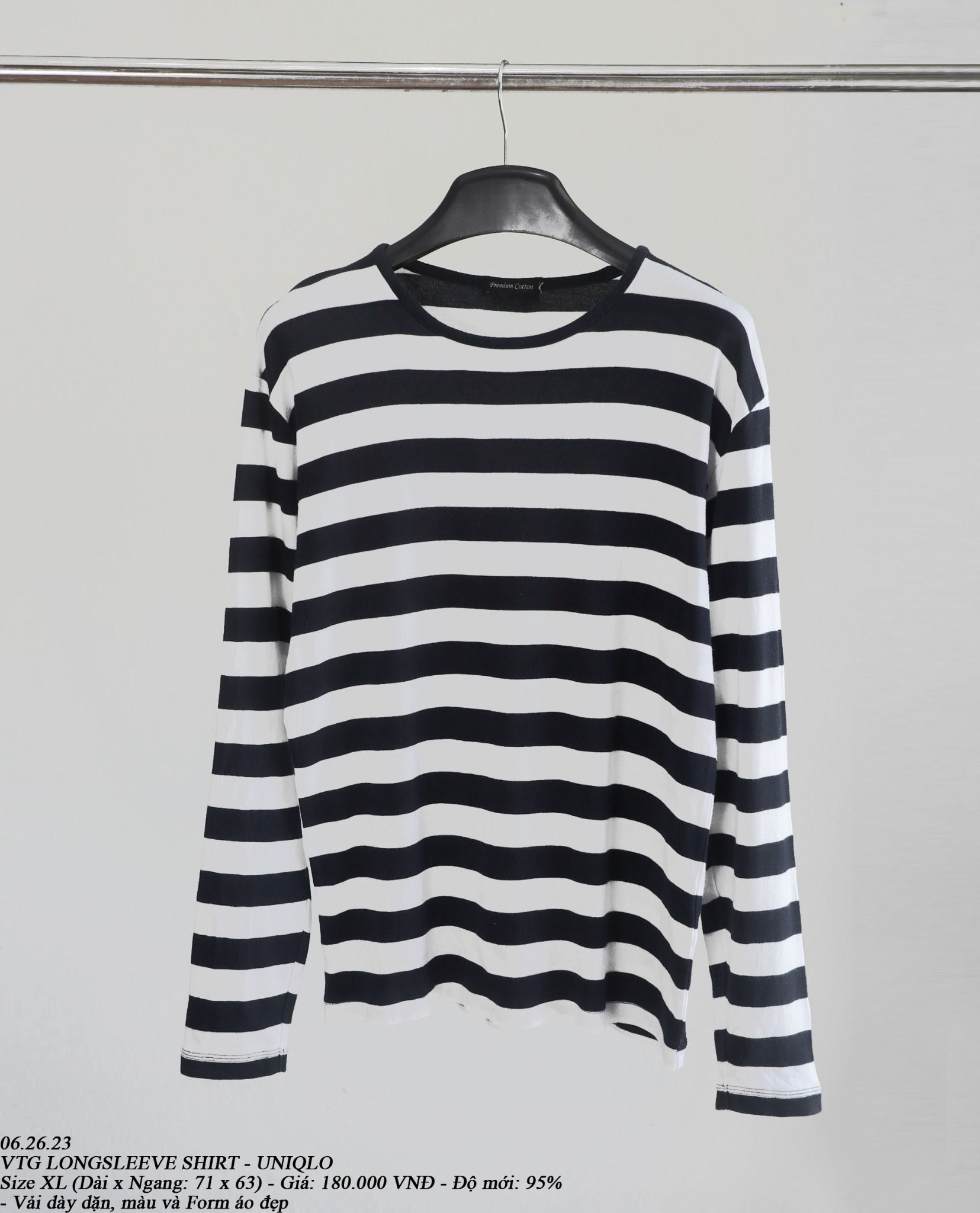 06.26.23 - VTG LONGSLEEVE SHIRT - UNIQLO