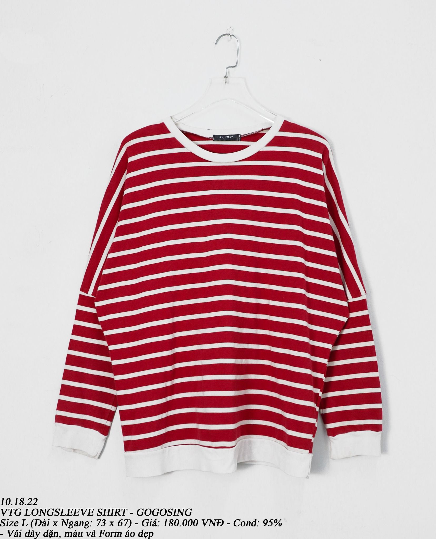 10.18.22 - VTG LONGSLEEVE SHIRT - GOGOSING