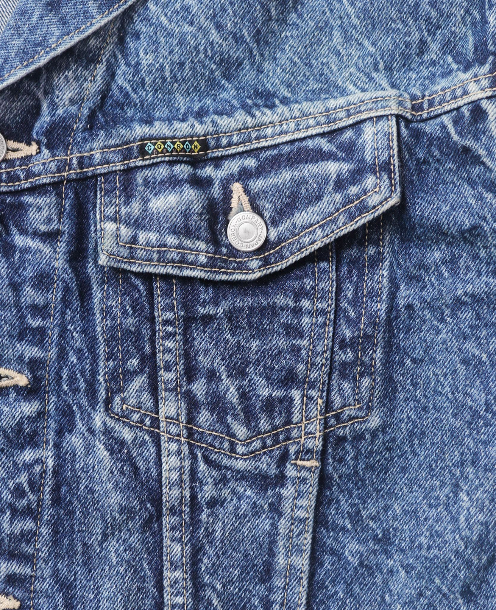 04.28.24 - VTG CROPPED DENIM JACKET - CORON 90s