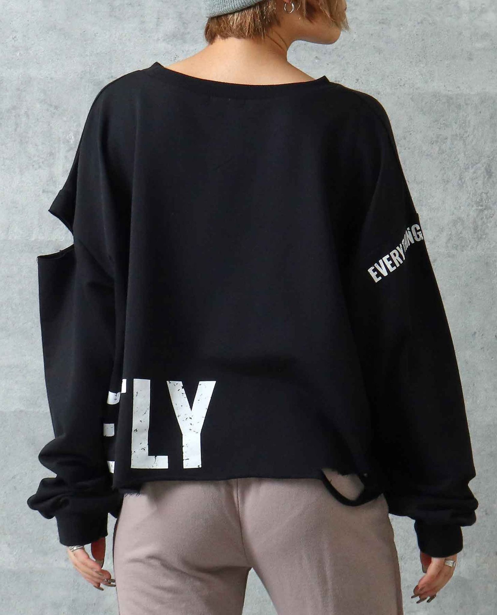 10.18.22 - VTG CROPPED LONGSLEEVE SHIRT - ANAP