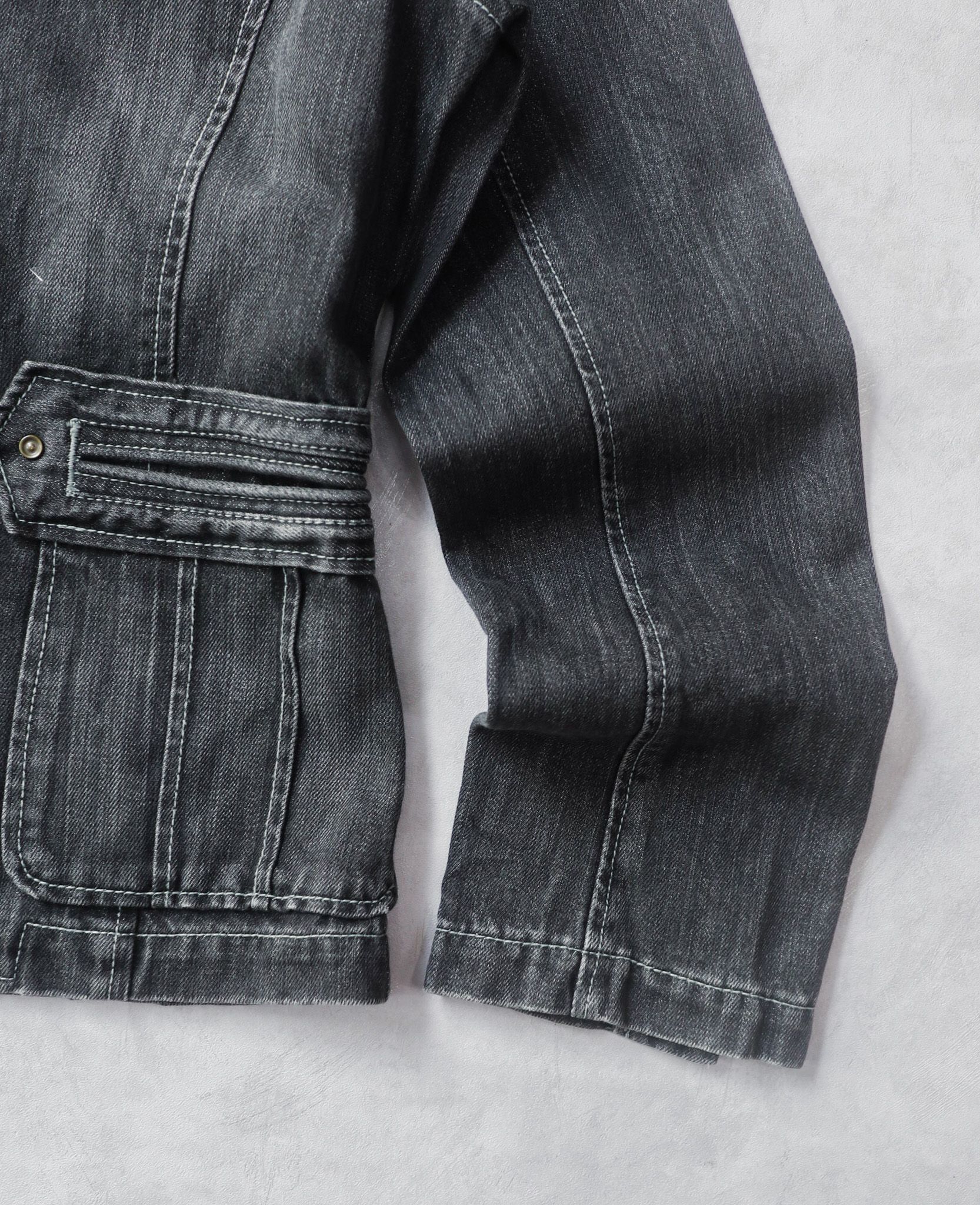 04.28.24 - VTG HOODED DENIM JACKET - EASTBOY