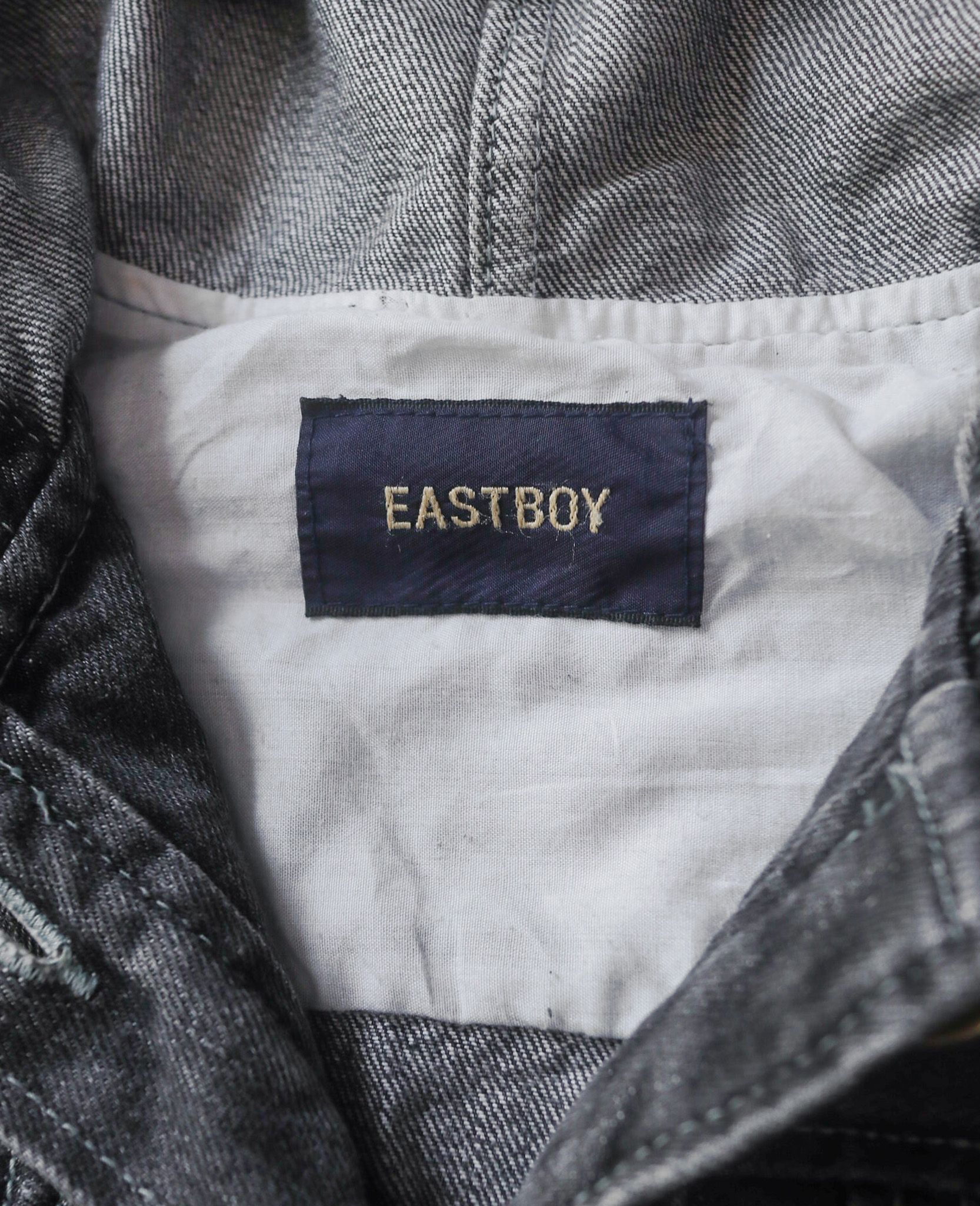 04.28.24 - VTG HOODED DENIM JACKET - EASTBOY