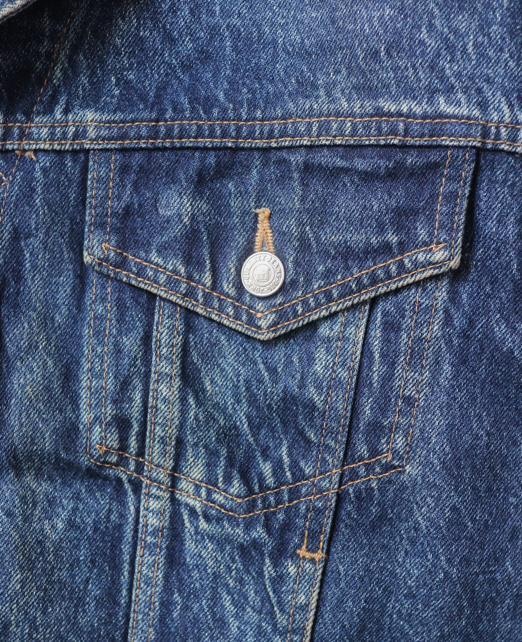 04.28.24 - VTG CROPPED DENIM JACKET - BIG JOHN 90s