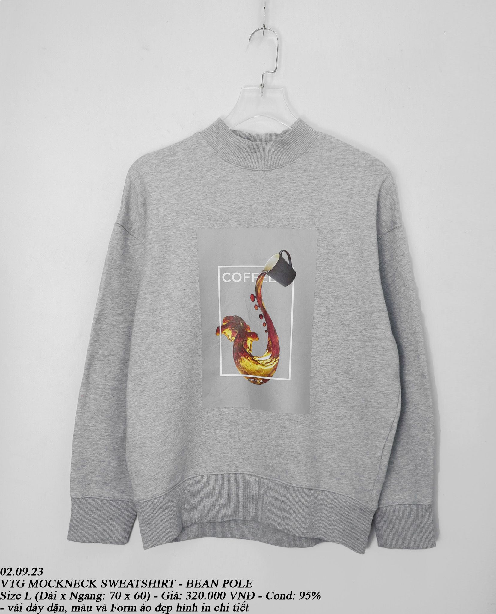 02.09.23 - VTG MOCKNECK SWEATSHIRT - BEANPOLE