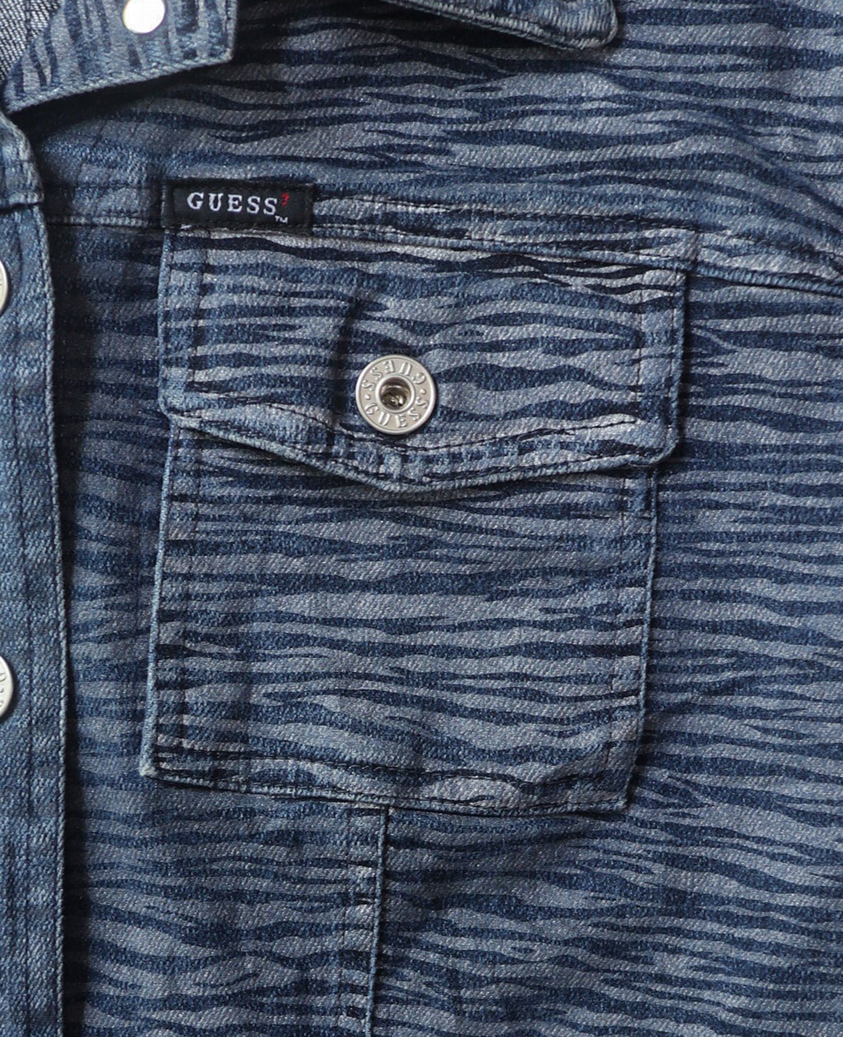 04.28.24 - VTG CROPPED DENIM JACKET - GUESS