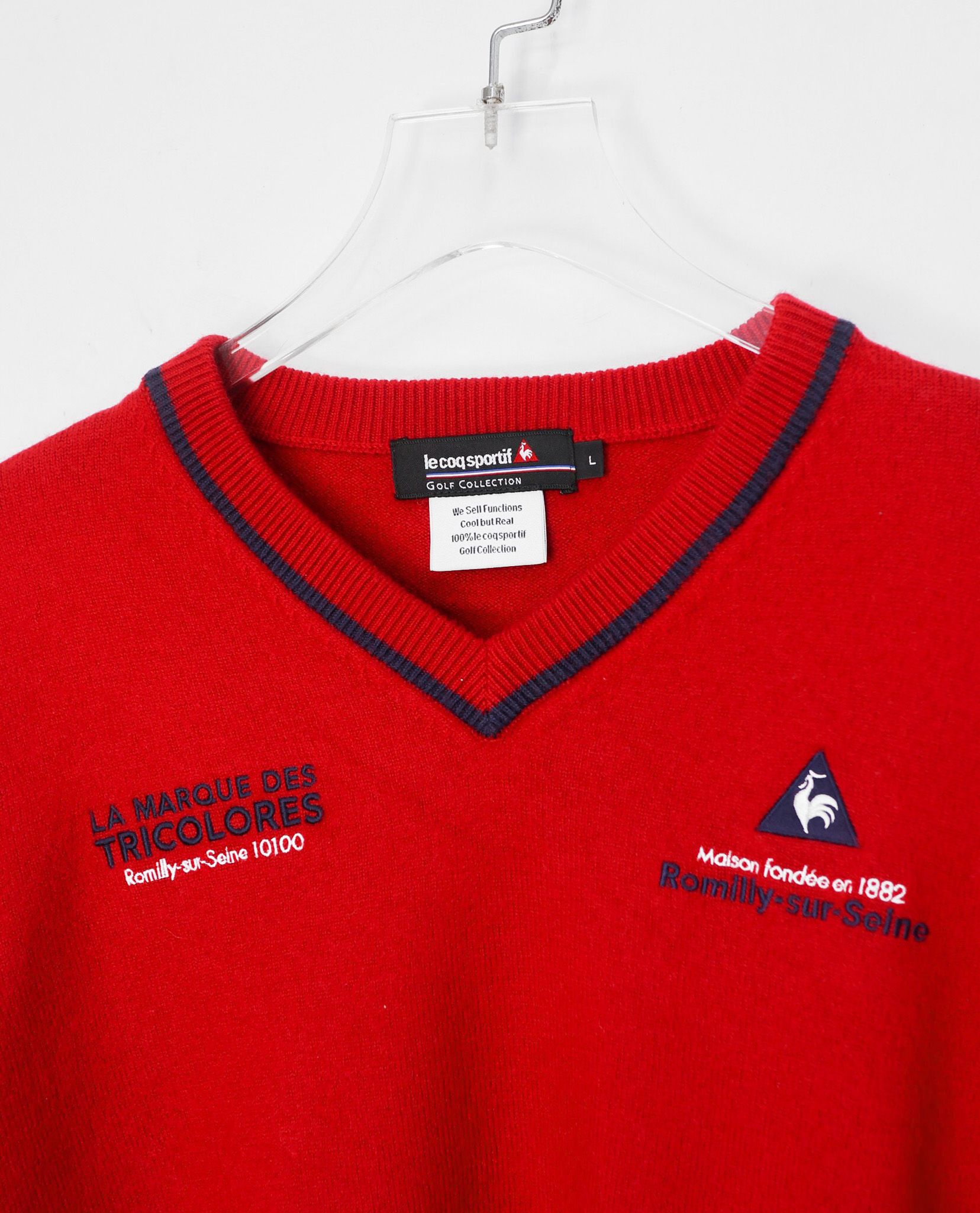 02.09.23 - VTG KNIT SWEATSHIRT - LE COQ SPORTIF GOLF