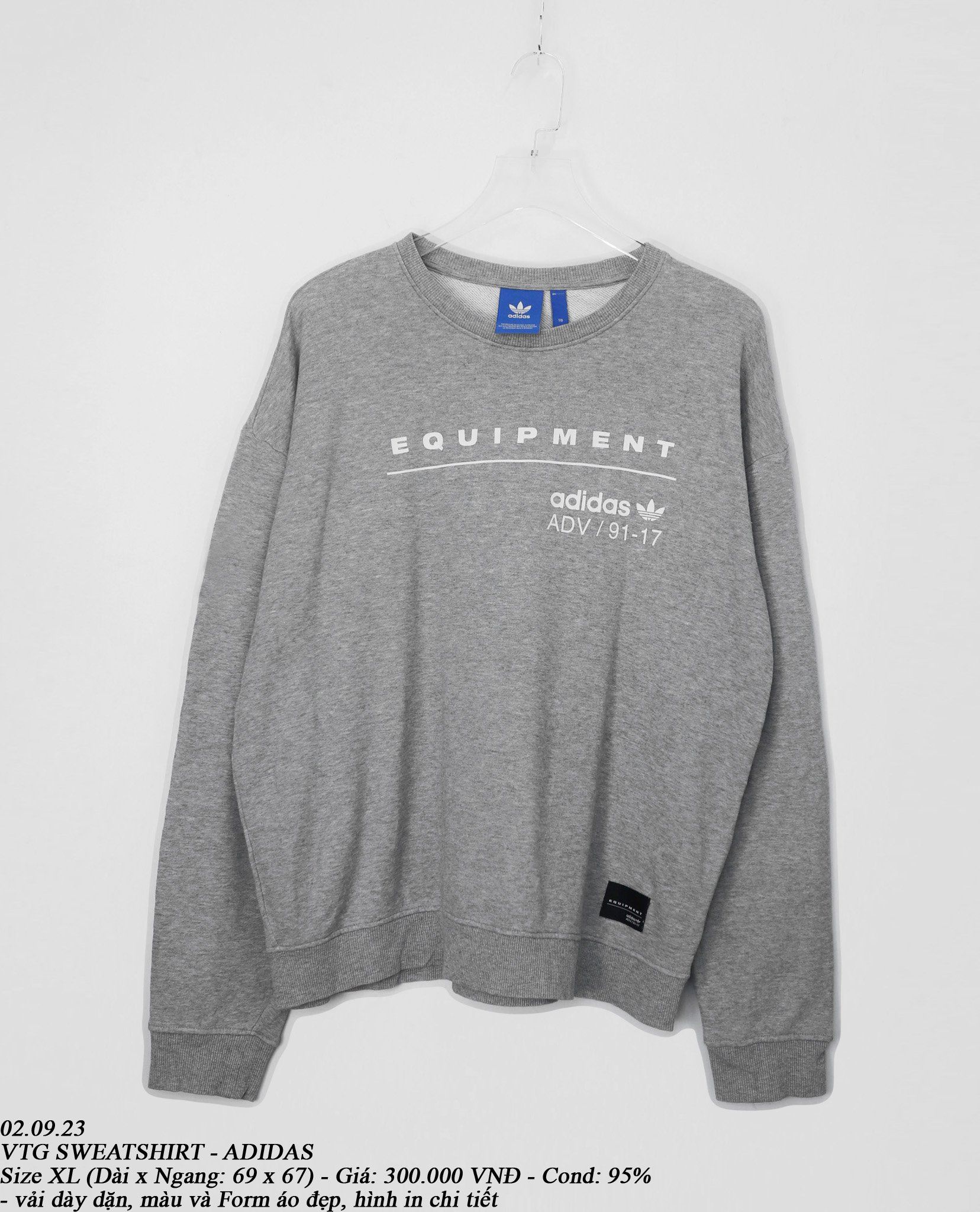 02.09.23 - VTG SWEATSHIRT - ADIDAS