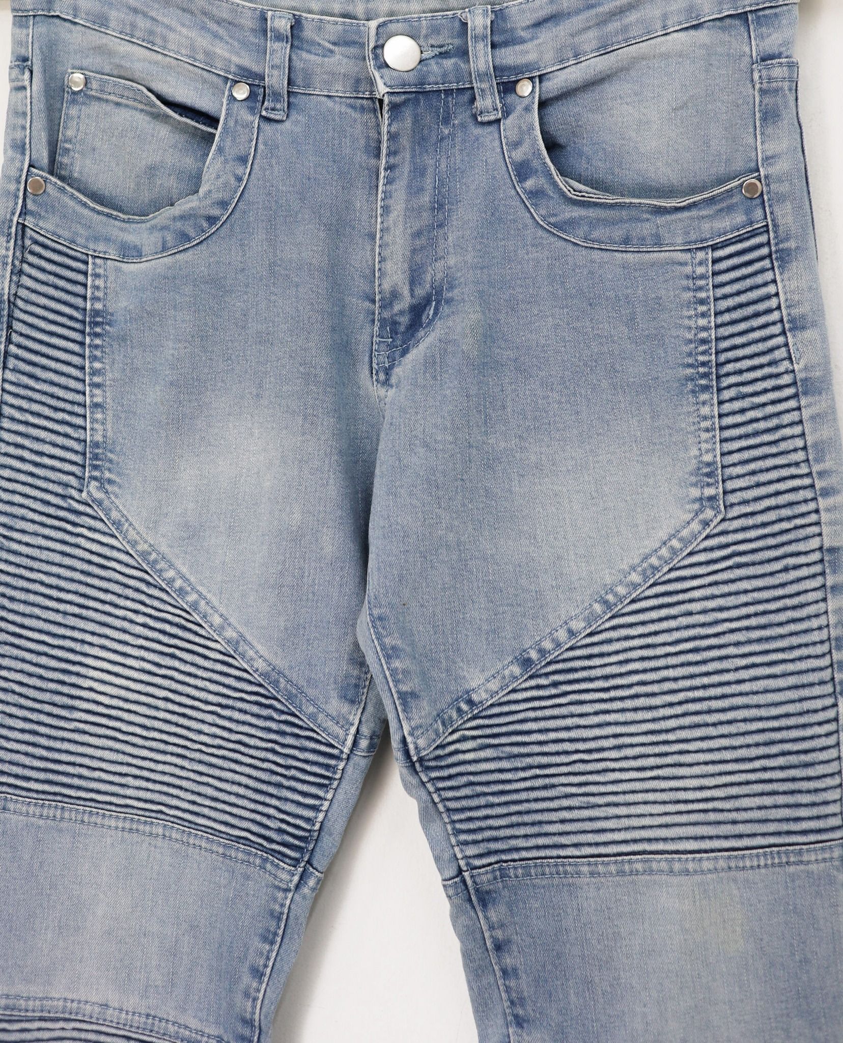 10.17.22 - VTG DENIM BIKER PANTS