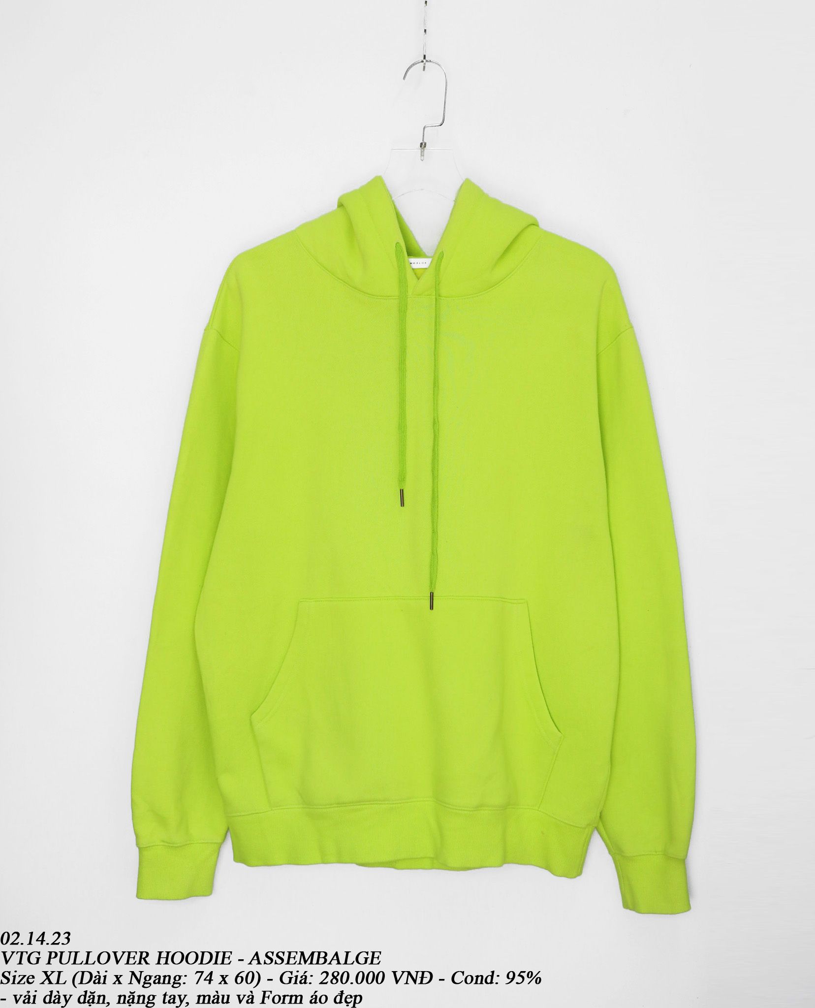 02.14.23 - VTG PULLOVER HOODIE - ASSEMBALGE