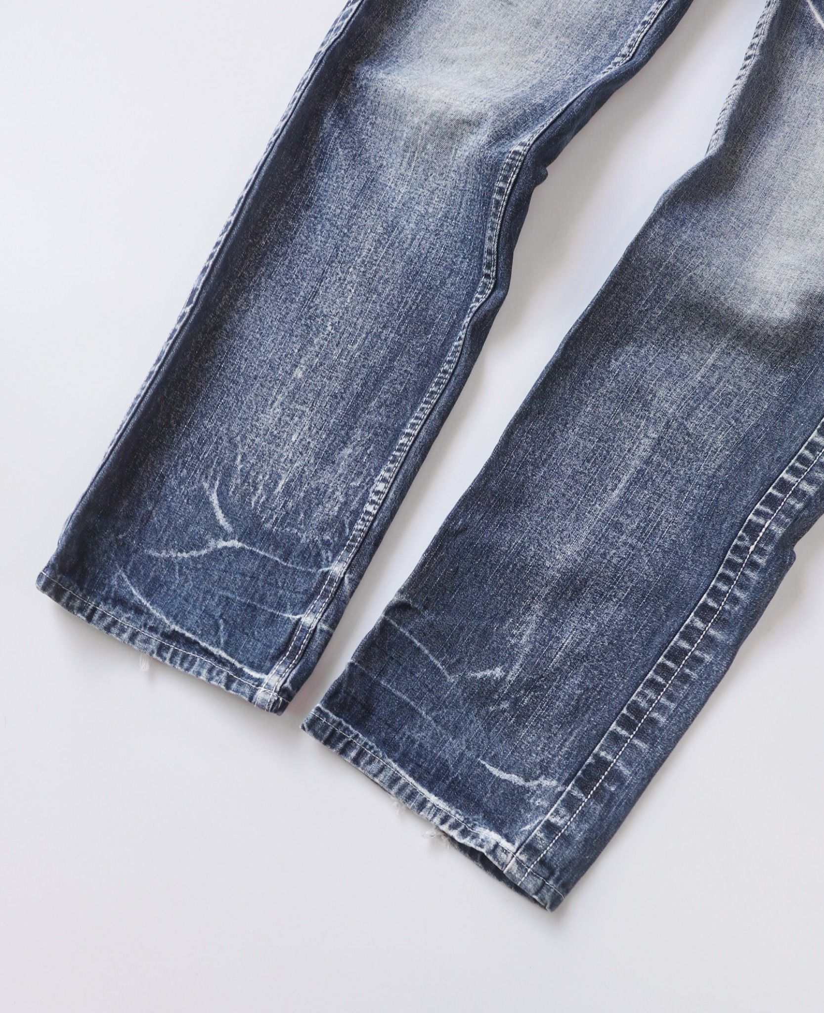 10.13.23 - VTG PUNK DENIM PANTS - LOW BOX