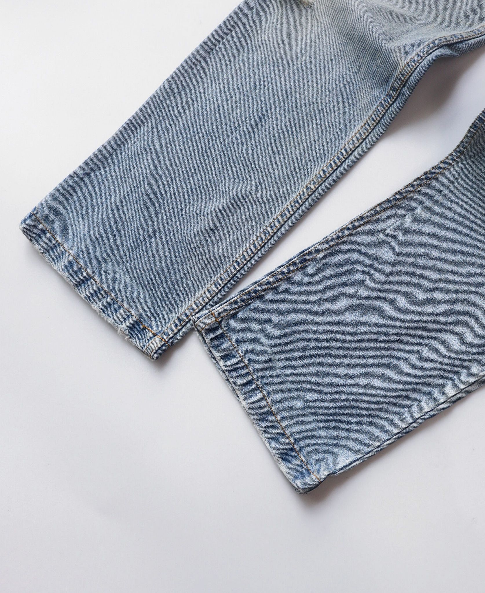 10.16.23 - VTG DOUBLE WAISTED DENIM PANTS - MOUTH VALLEY