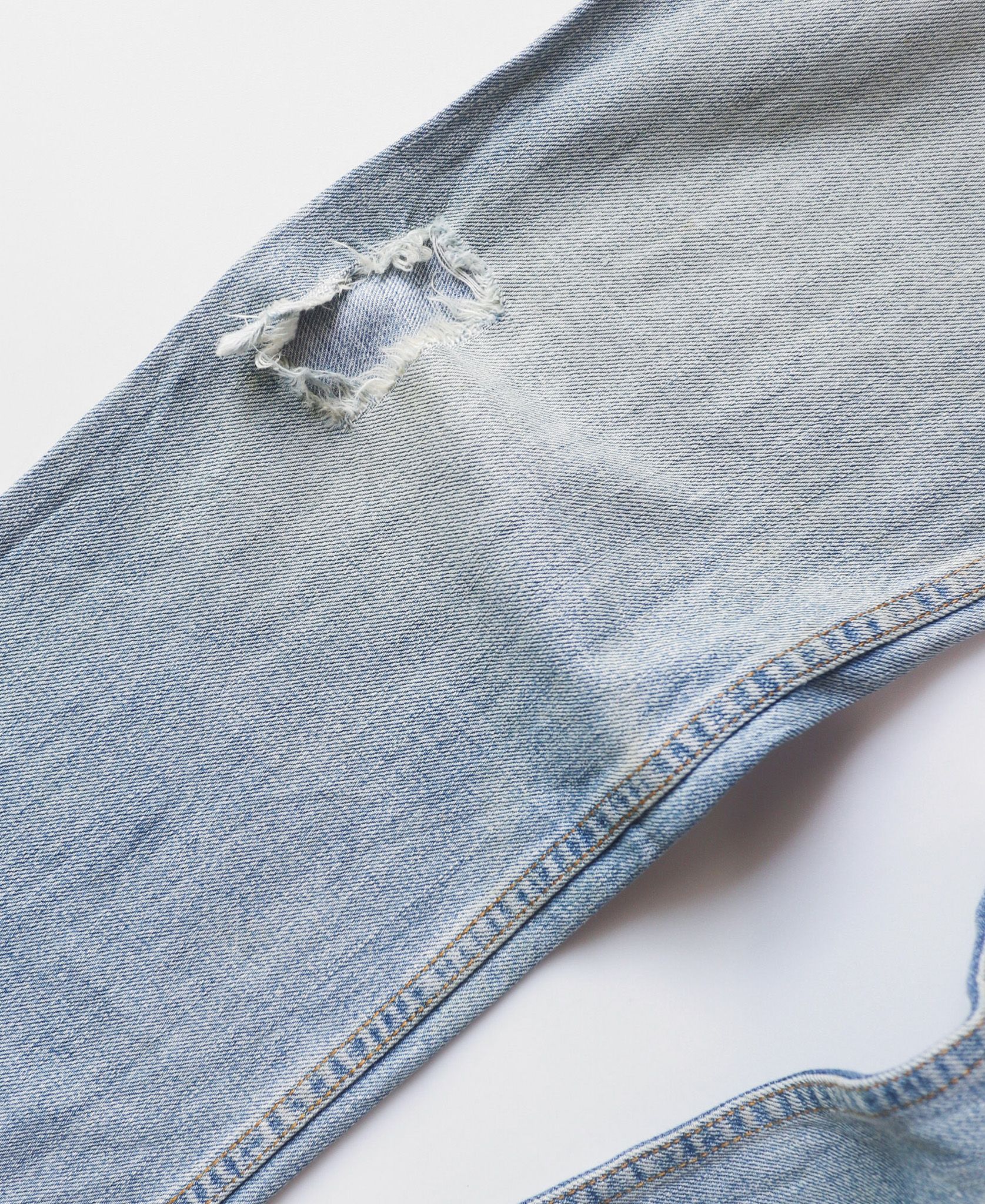 10.16.23 - VTG DOUBLE WAISTED DENIM PANTS - MOUTH VALLEY