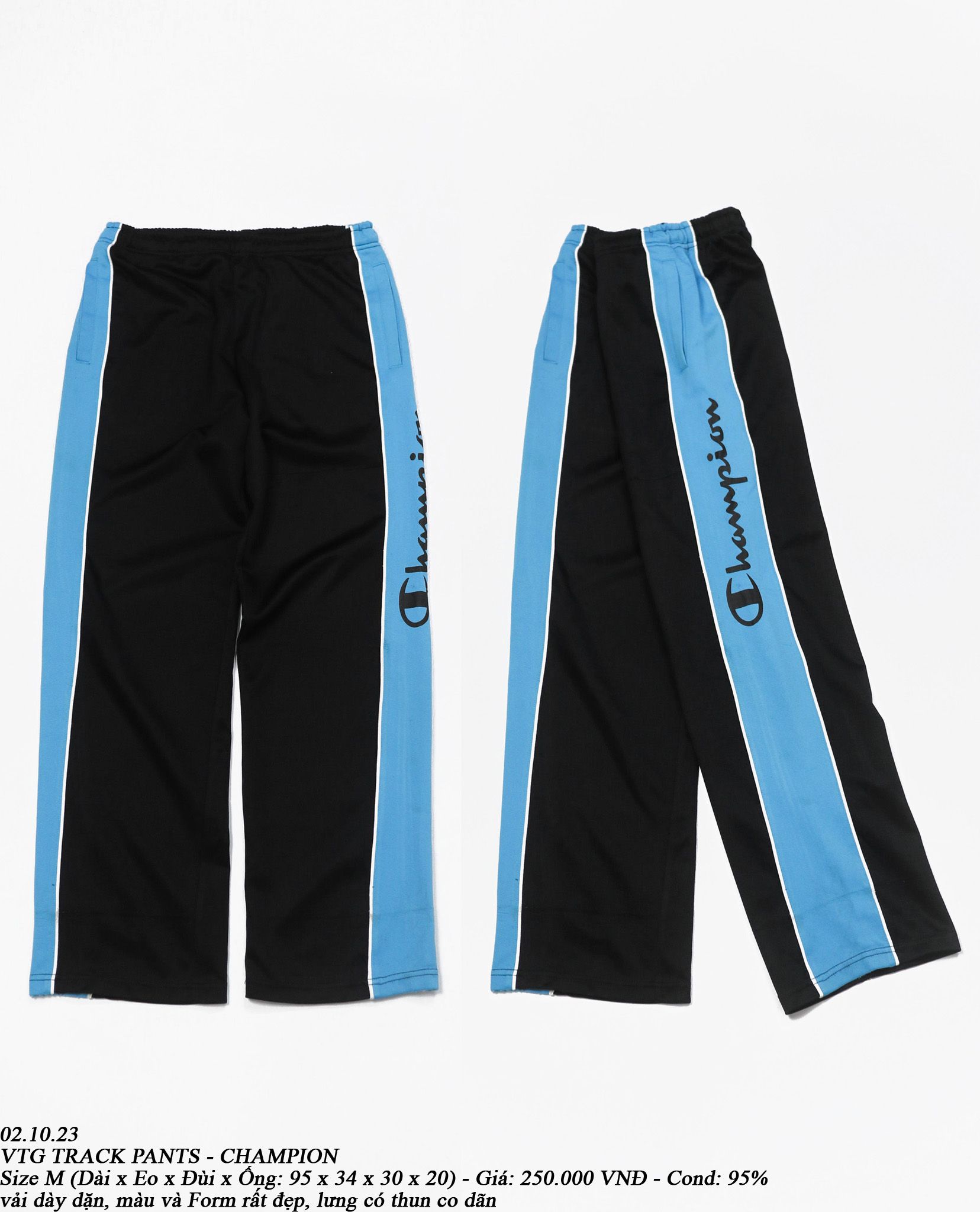 02.10.23 - VTG TRACK PANTS - CHAMPION