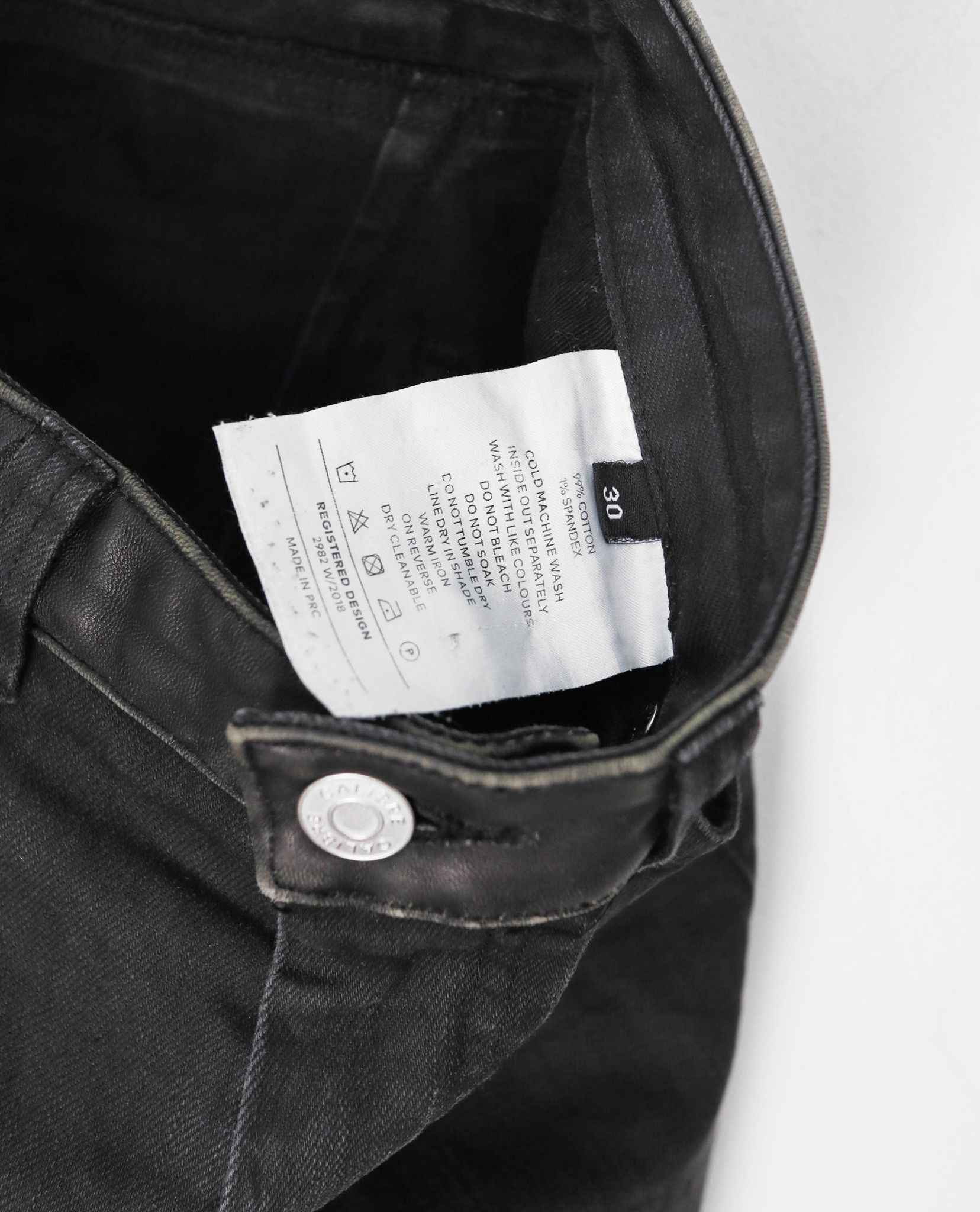 10.27.22 - VTG COAT DENIM PANTS - CALIBRE