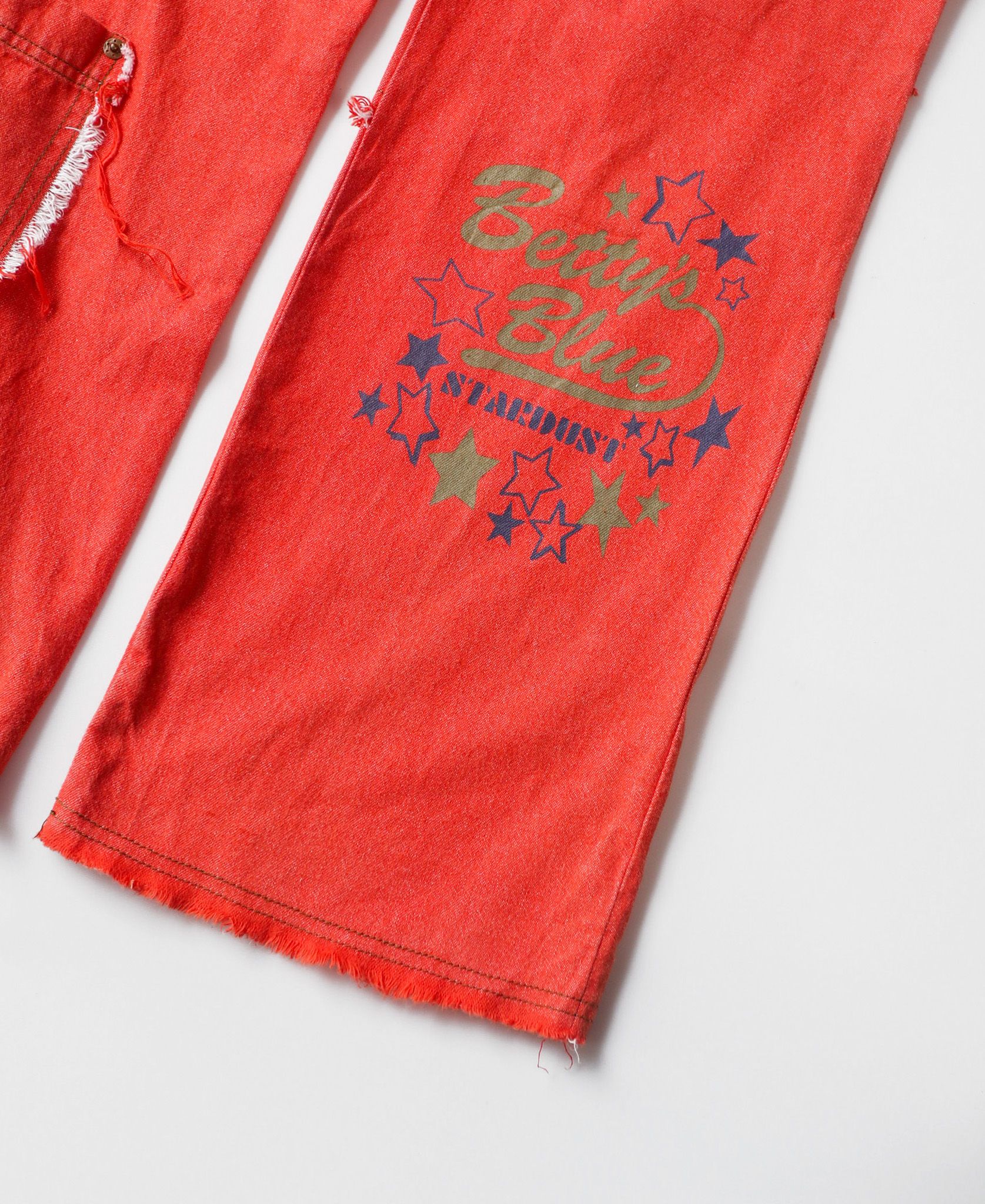 10.16.23 - VTG DENIM PANTS - BETTY'S BLUE SHINJI ABE