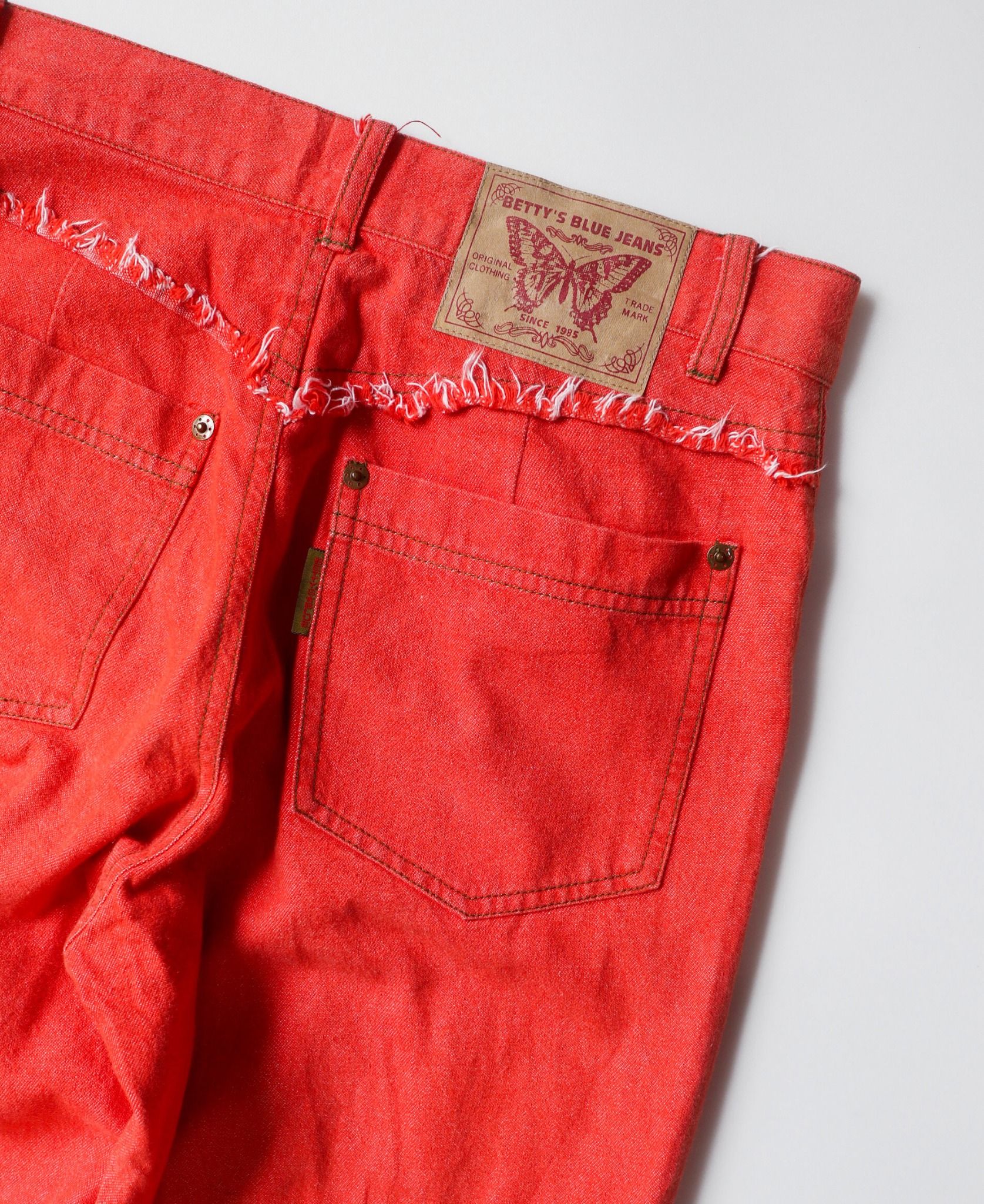 10.16.23 - VTG DENIM PANTS - BETTY'S BLUE SHINJI ABE
