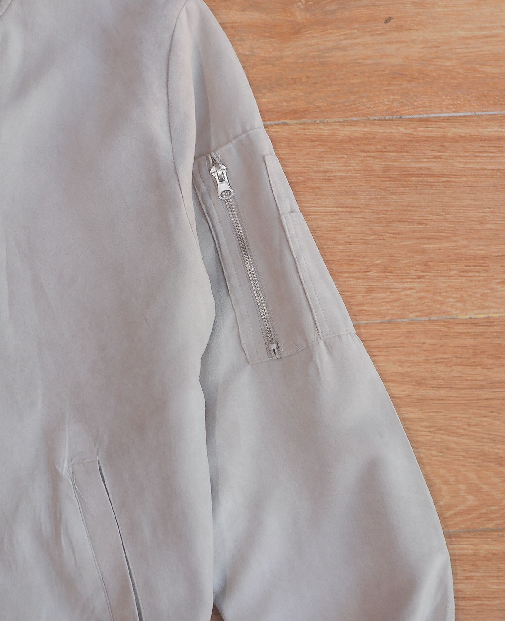10.20.24 - VTG SUEDE BOMBER JACKET - AGENT