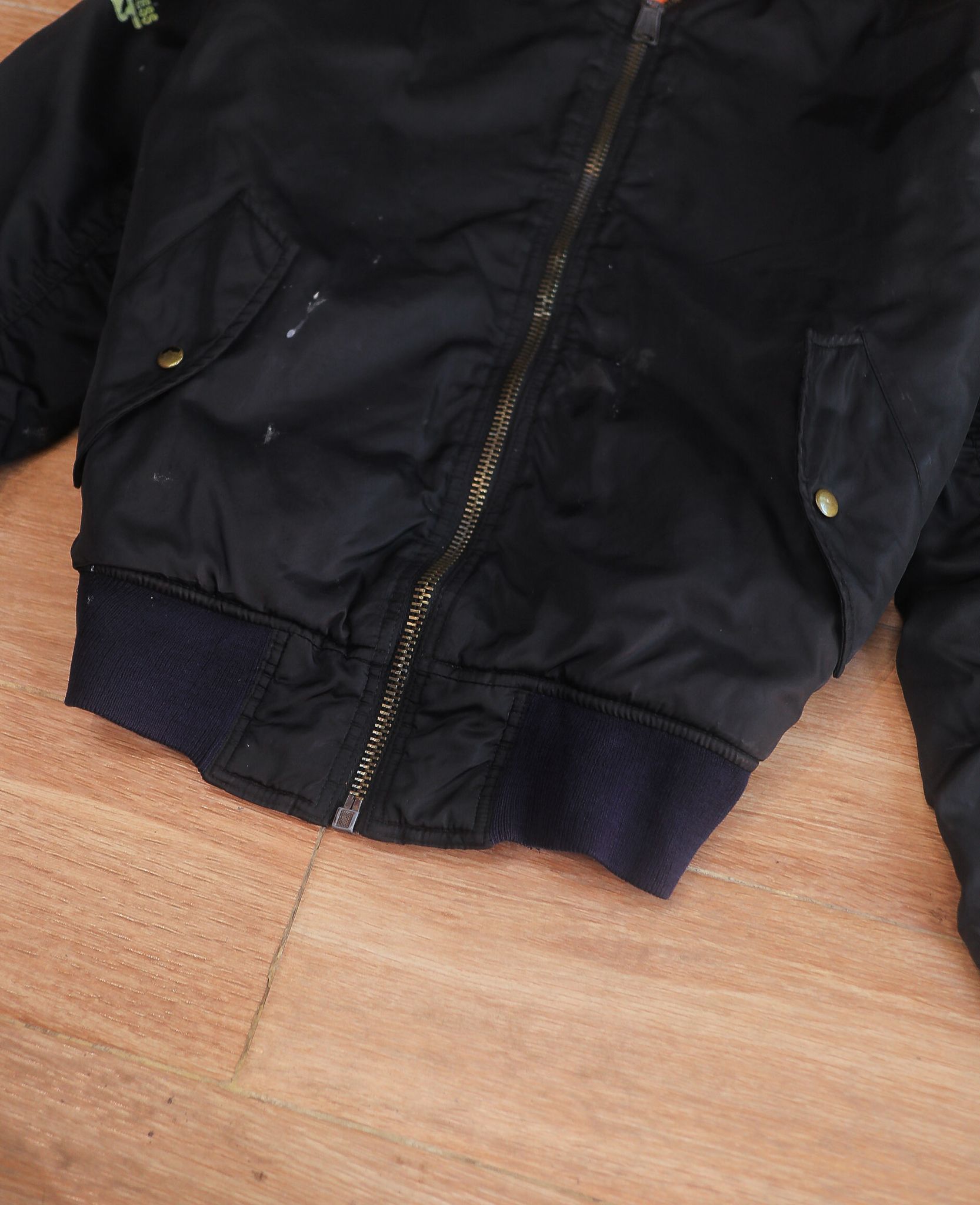 10.20.24 - VTG MA-1 BOMBER JACKET - GOOD TASTY