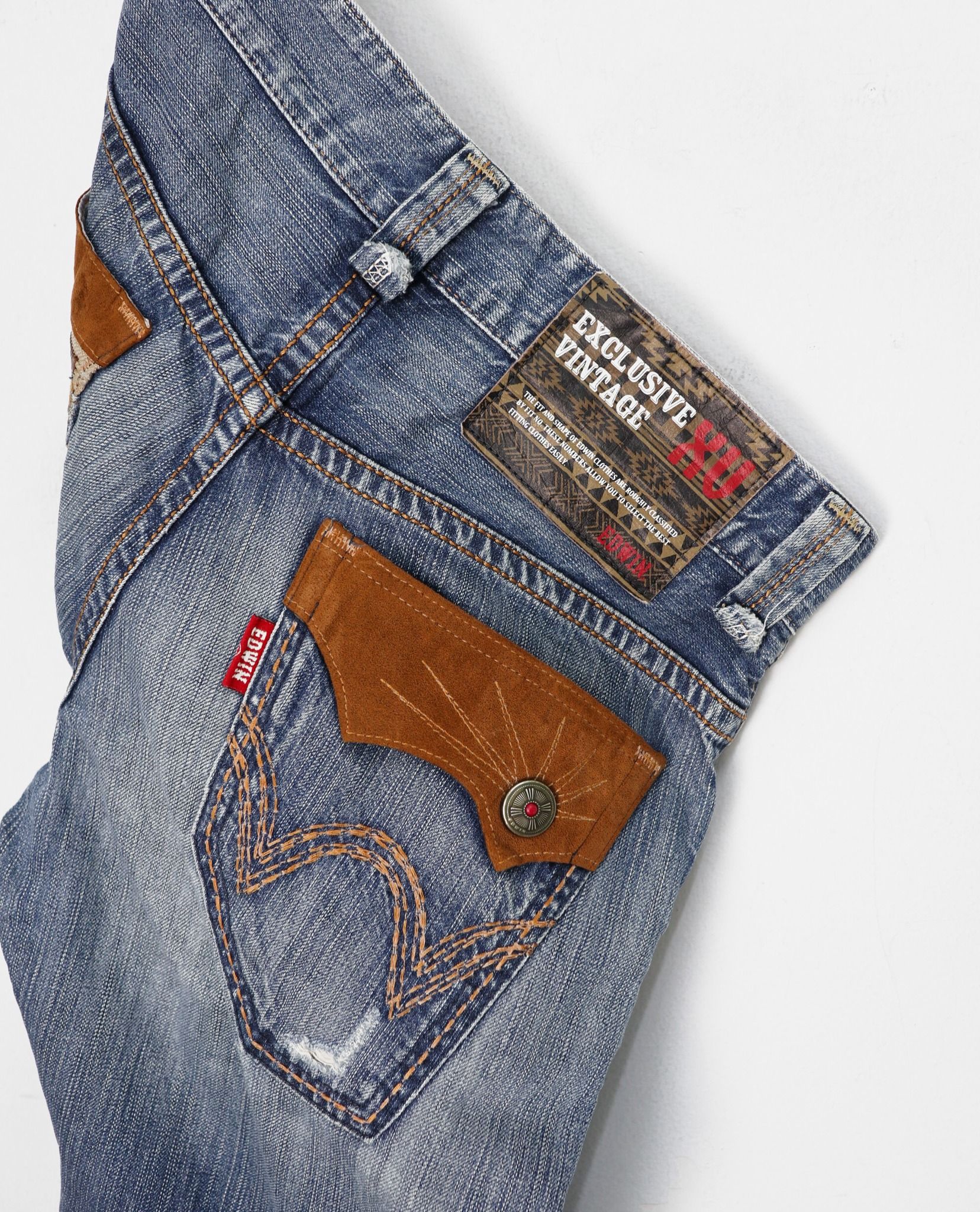 10.27.22 - VTG DENIM PANTS - EDWIN
