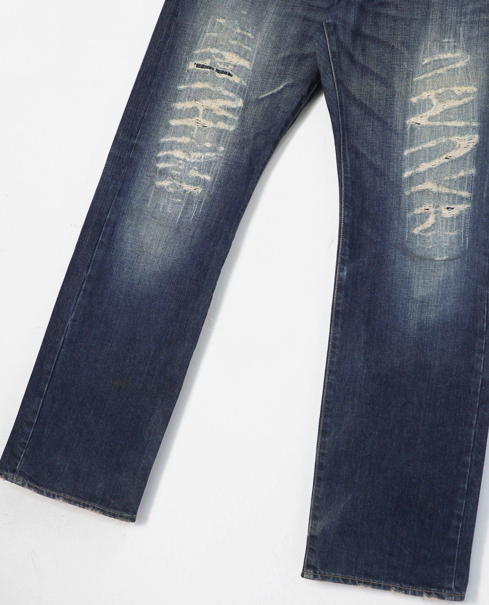 10.27.22 - VTG DENIM PANTS - TAKEO KIKUCHI