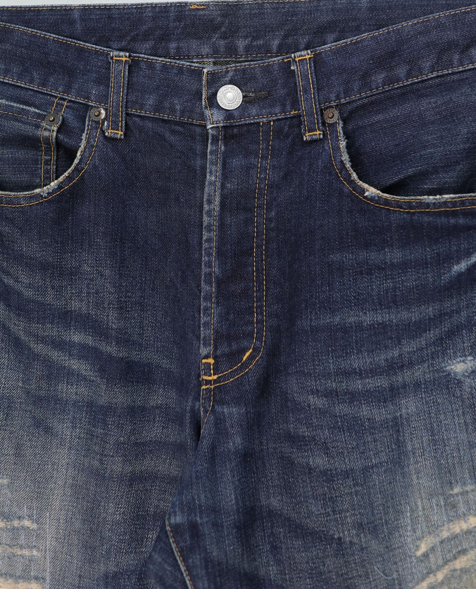 10.27.22 - VTG DENIM PANTS - TAKEO KIKUCHI