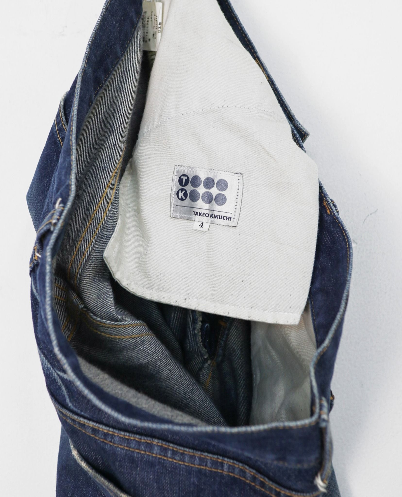 10.27.22 - VTG DENIM PANTS - TAKEO KIKUCHI