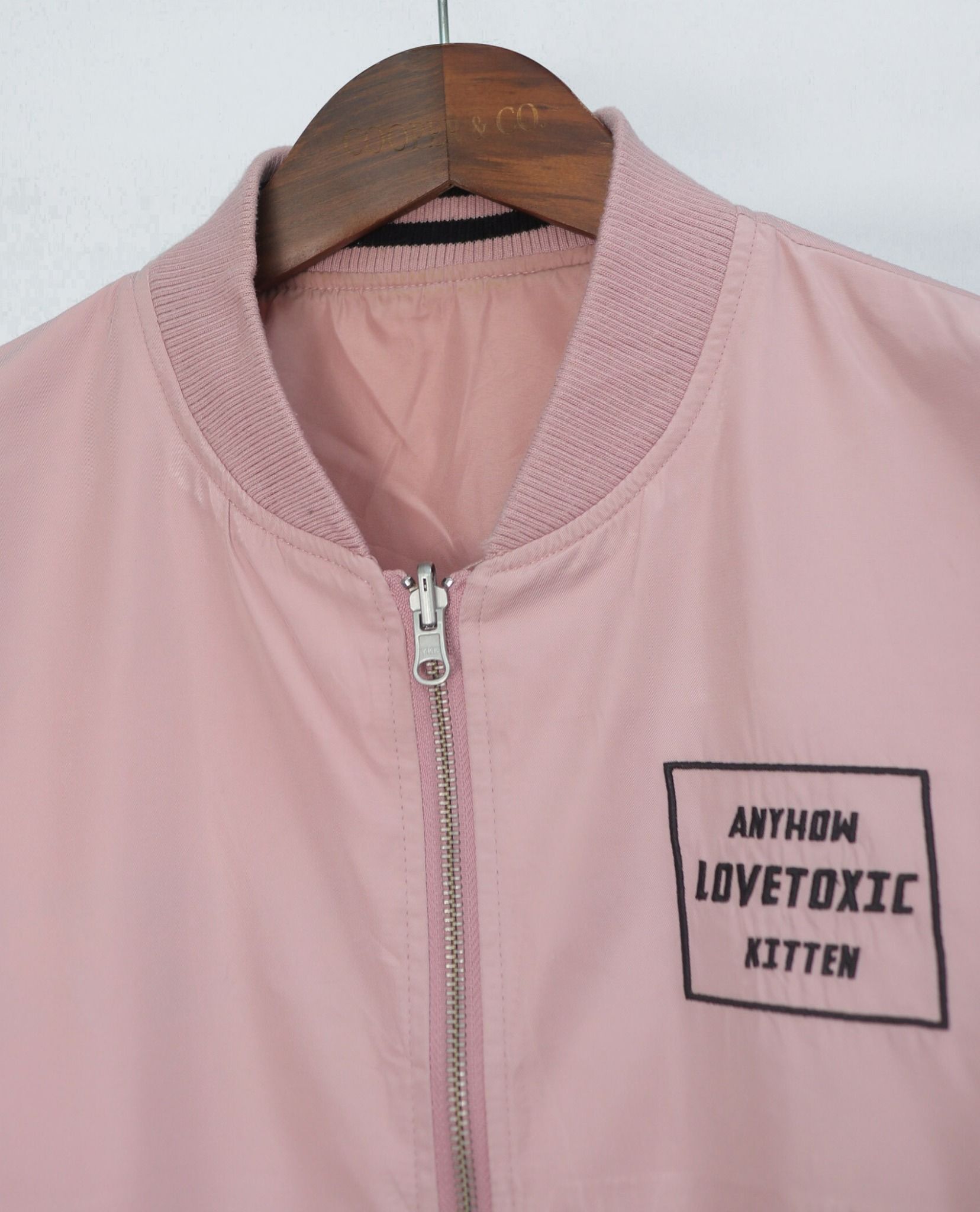 06.18.23 - VTG REVERSIBLE BOMBER JACKET - LOVETOXIC