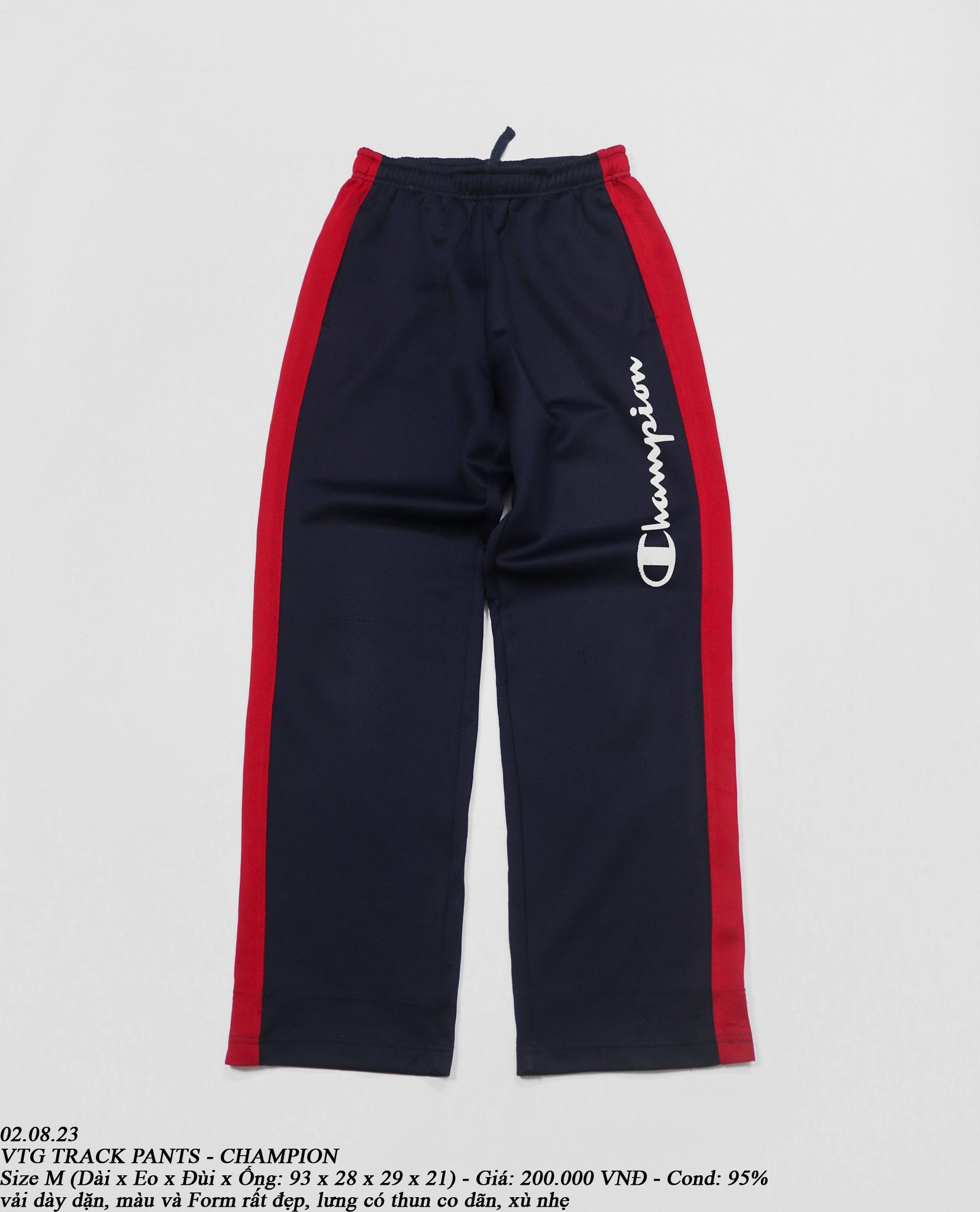 02.08.23 - VTG TRACK PANTS - CHAMPION