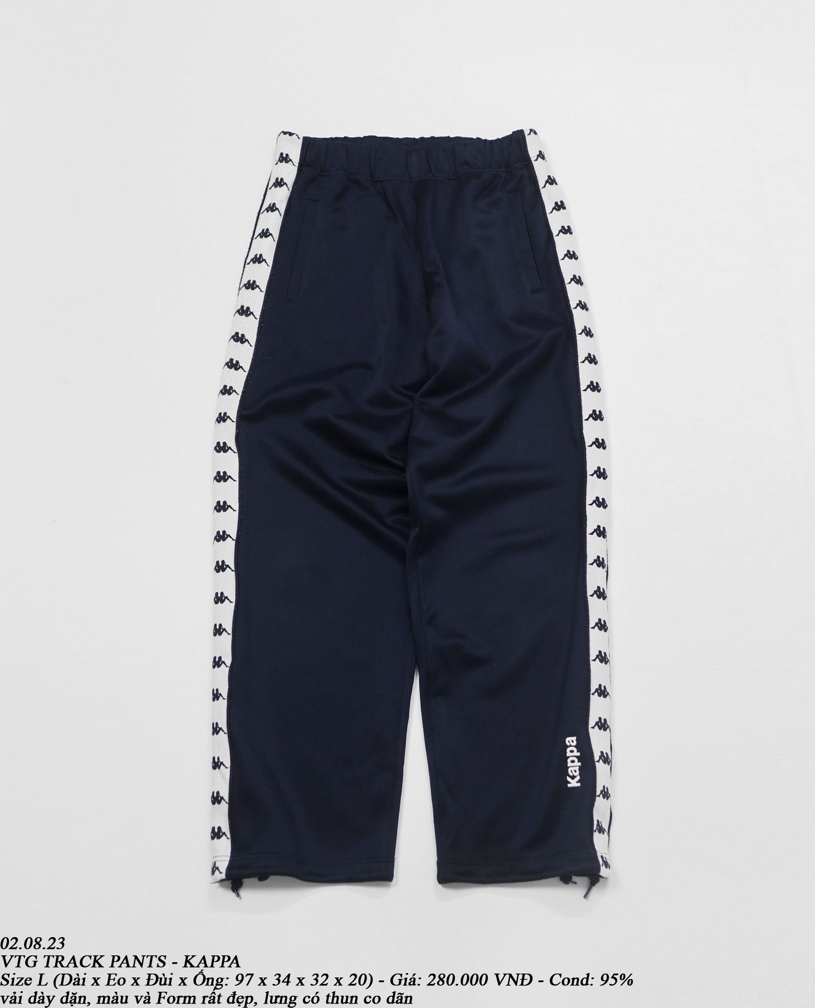 02.08.23 - VTG TRACK PANTS - KAPPA