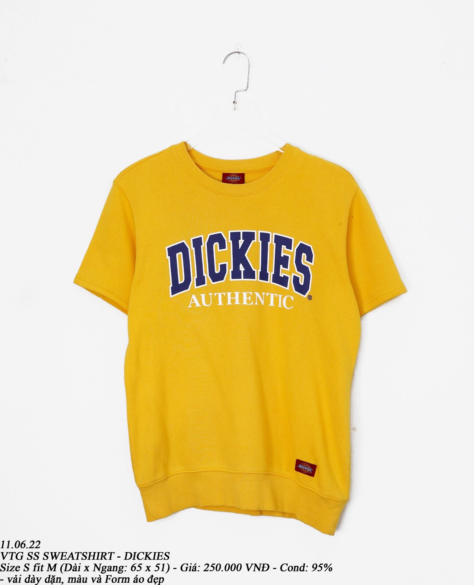 11.06.22 - VTG SS SWEATSHIRT - DICKIES